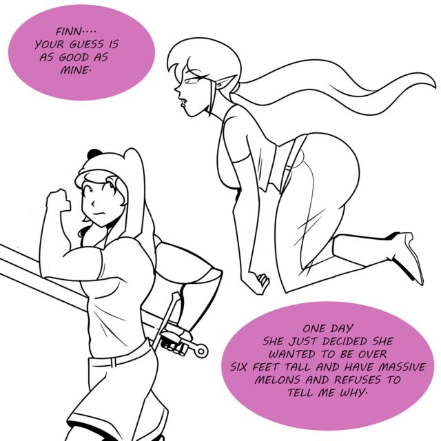 Thicc-verse Adventure Time page 9 full