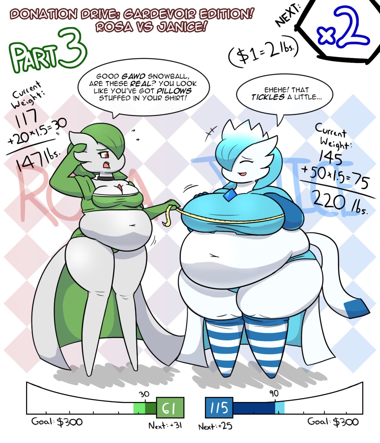 Gardevoir Donation Drive: Rosa VS Janice! page 3 full
