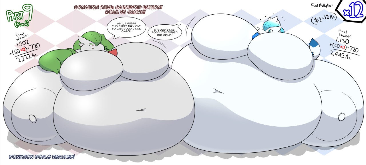 Gardevoir Donation Drive: Rosa VS Janice! page 7 full