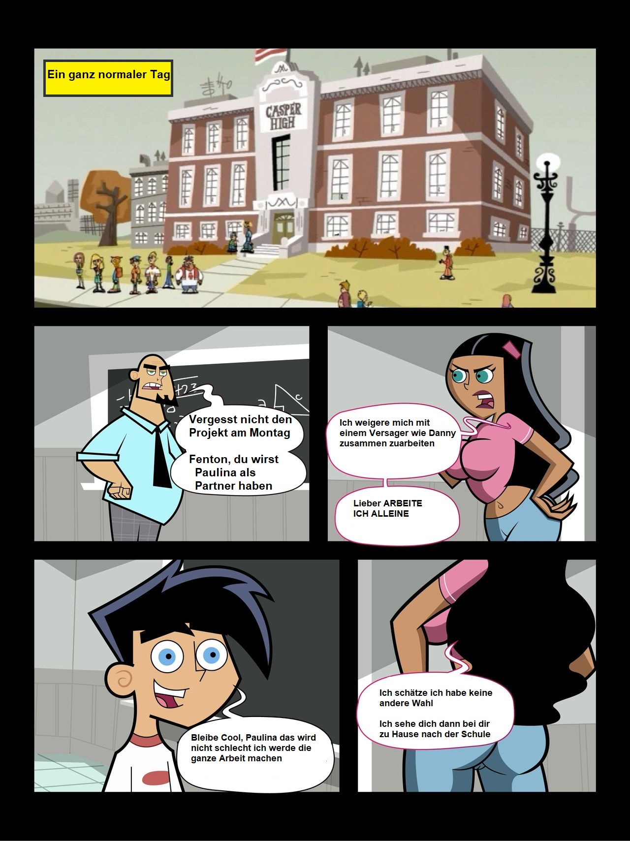 Danny Phantom in Homework page 2 full