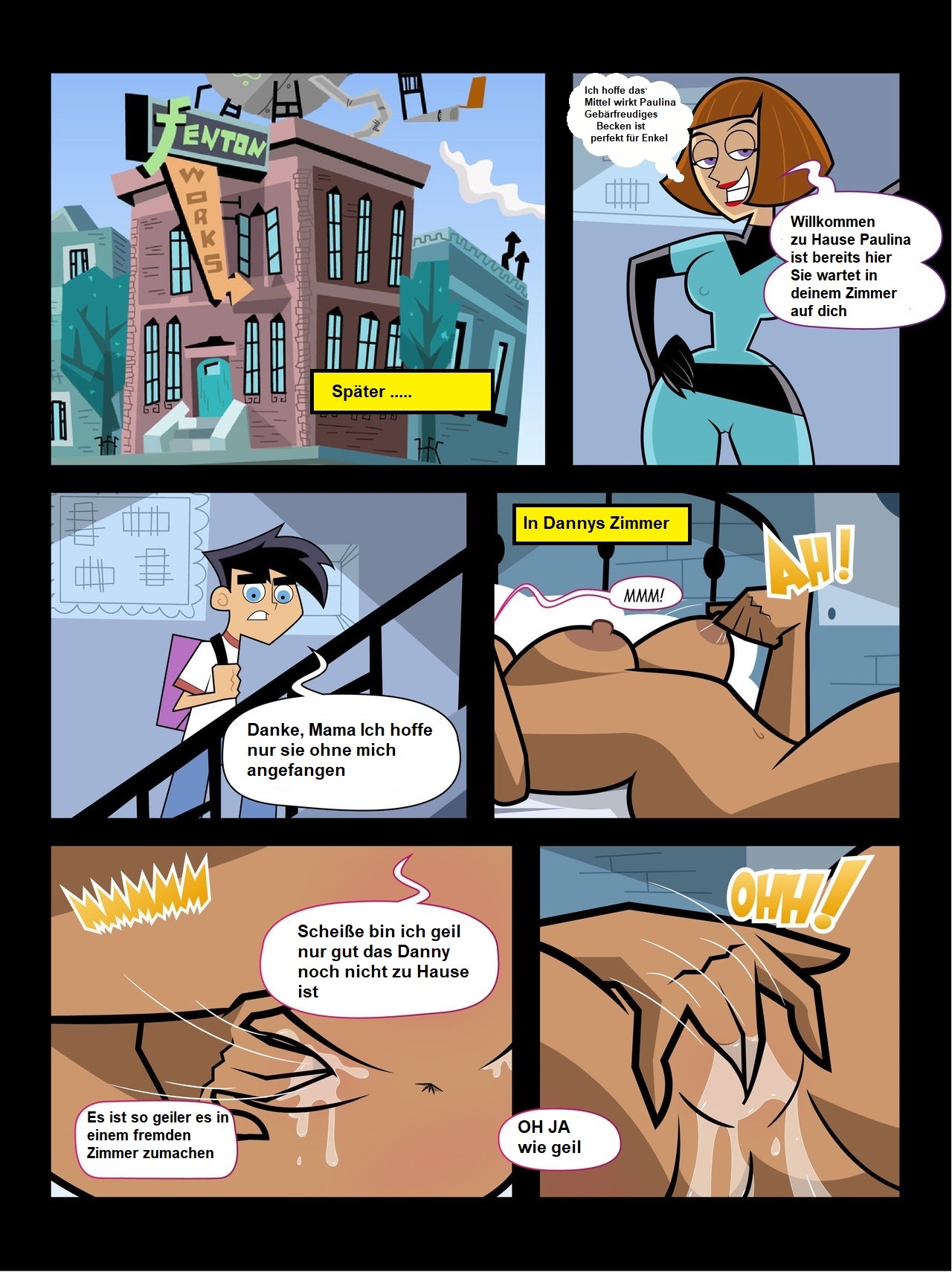 Danny Phantom in Homework page 3 full