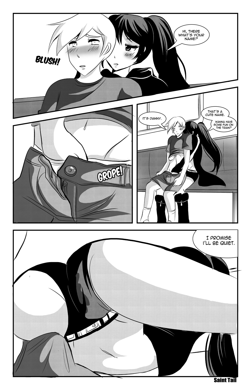 Sex On Train - Page 4 - IMHentai