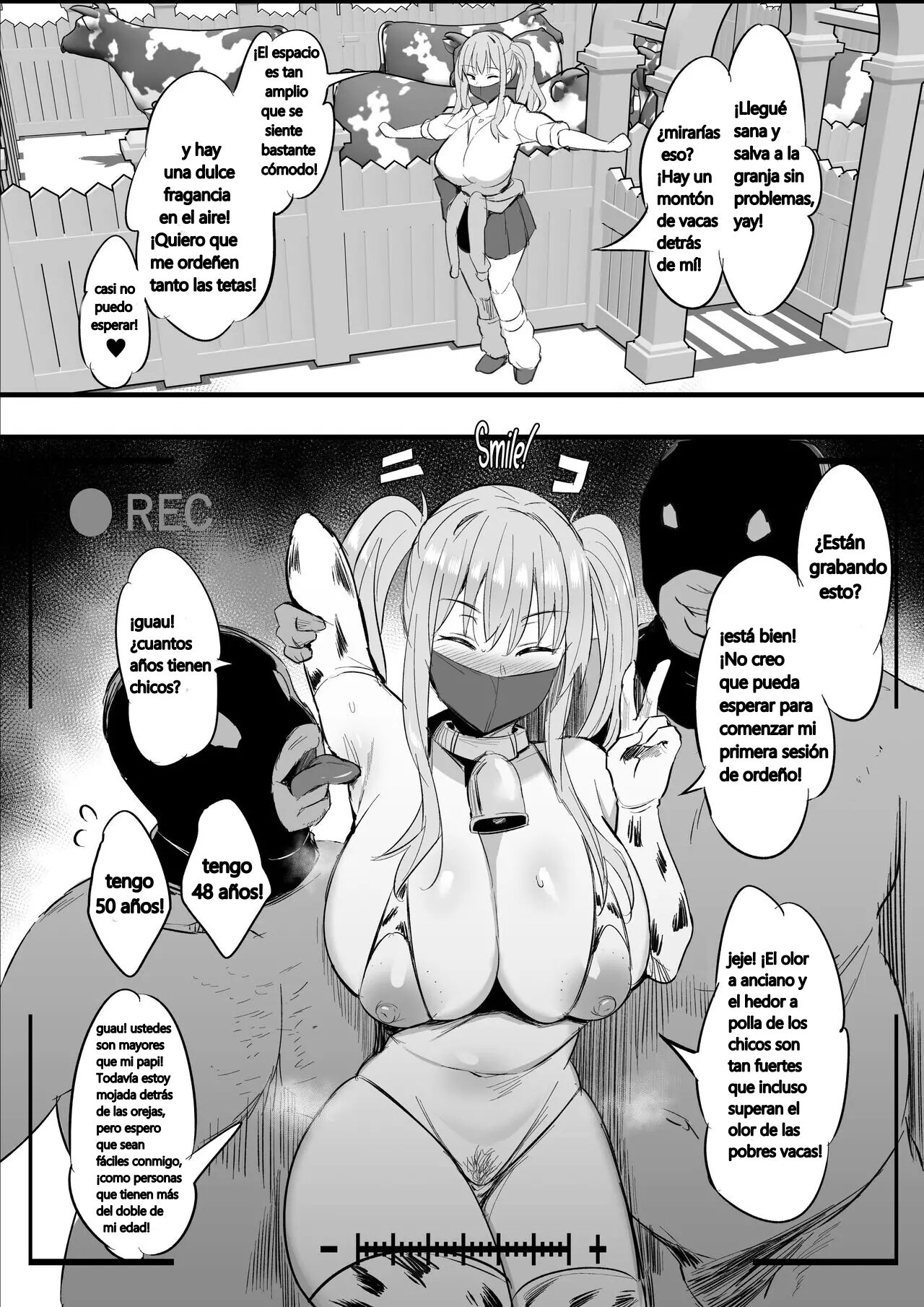 Yagai Sakunyuu Taiken | Outdoor Milking Training page 2 full
