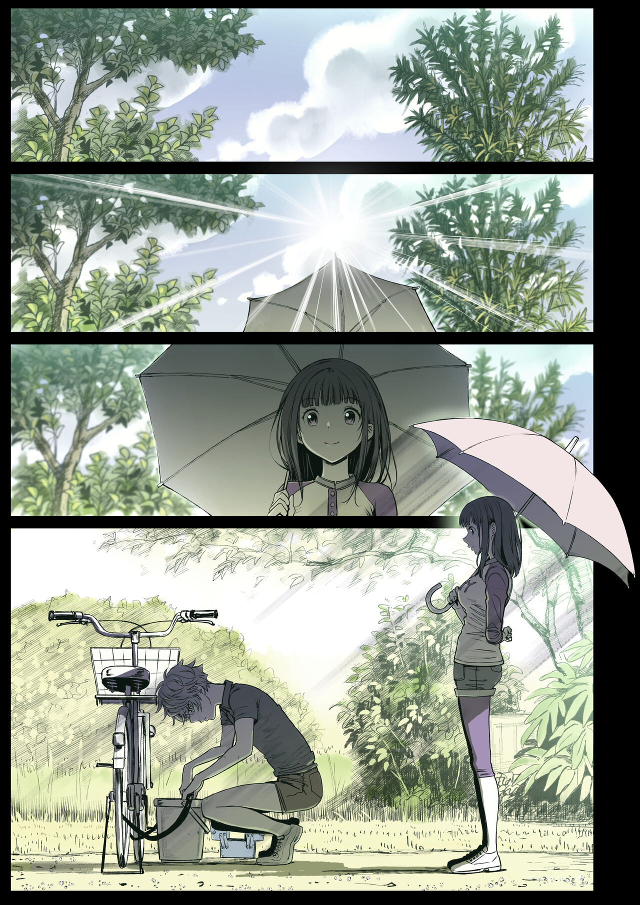 Futari no Aishou ~Osananajimi to Nettori Icha Love 2~ | The Affinity Between Us ~Sweet and Sticky Sex With My Childhood Friend 2~ page 4 full