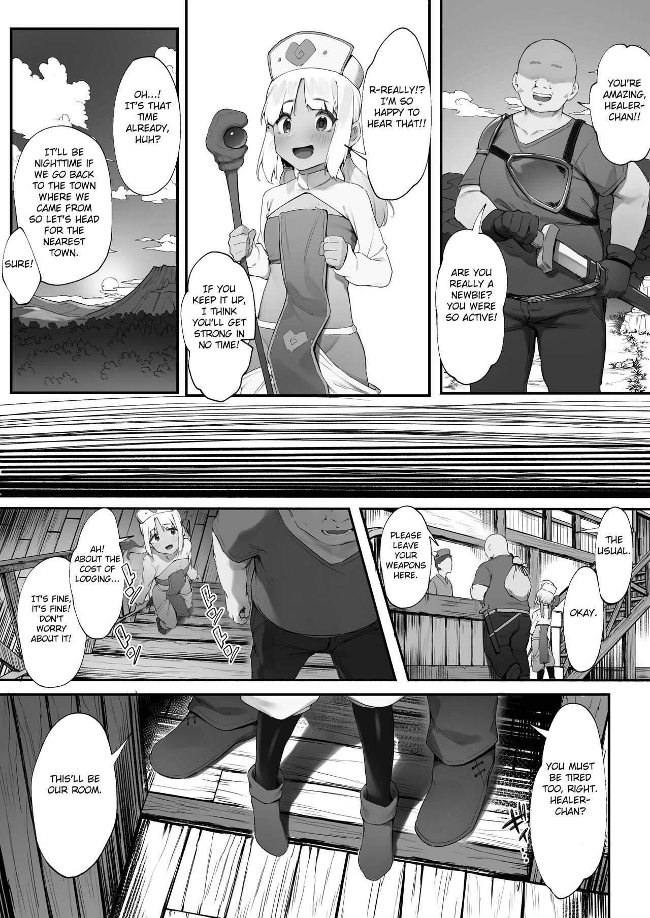 Sex Suru to SP o Kaifuku Shitekureru Kuro Gyaru Healer page 3 full