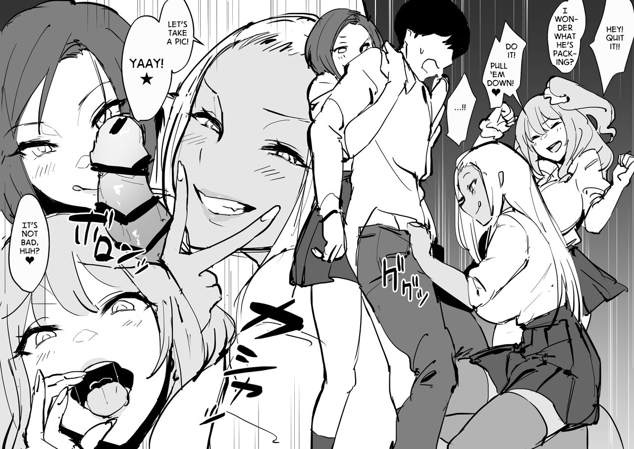 Gal to Elevator ni Tojikomerareta | Trapped in an Elevator With a Bunch of Gals page 9 full