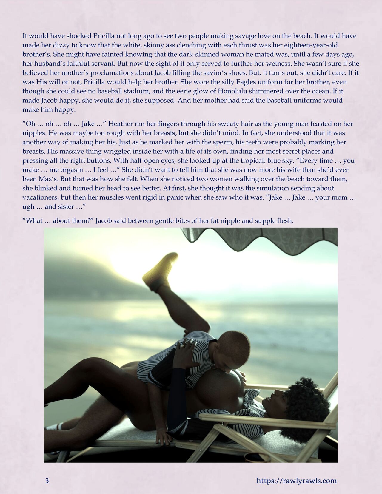 Mothership Wilderness Chapter 12: Rawly Rawls Fiction page 3 full