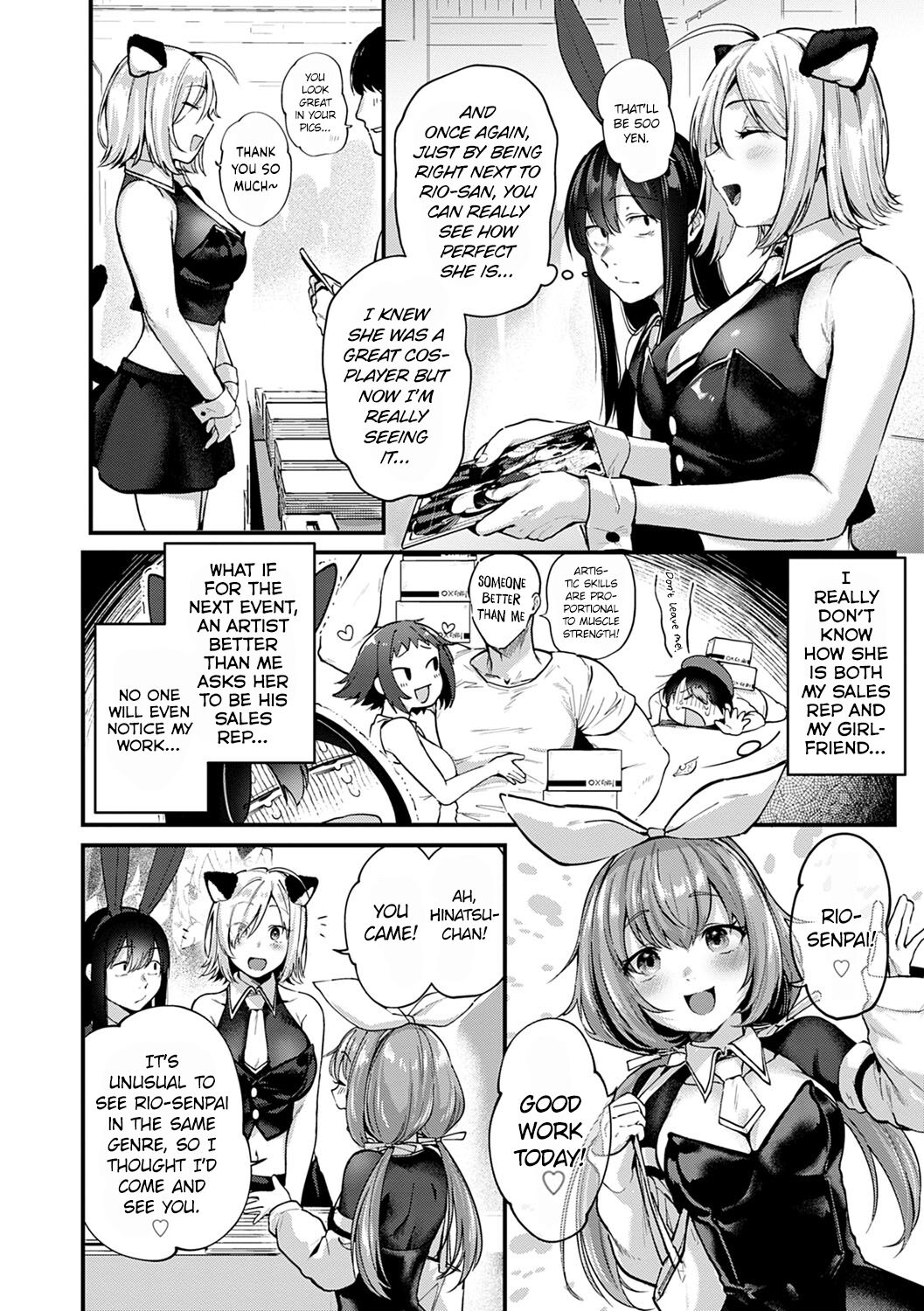 Doujin Sakka wa After 3P no Yume o Miru ka | Do Doujin Artists Dream of Threesome Sex After Work? page 2 full