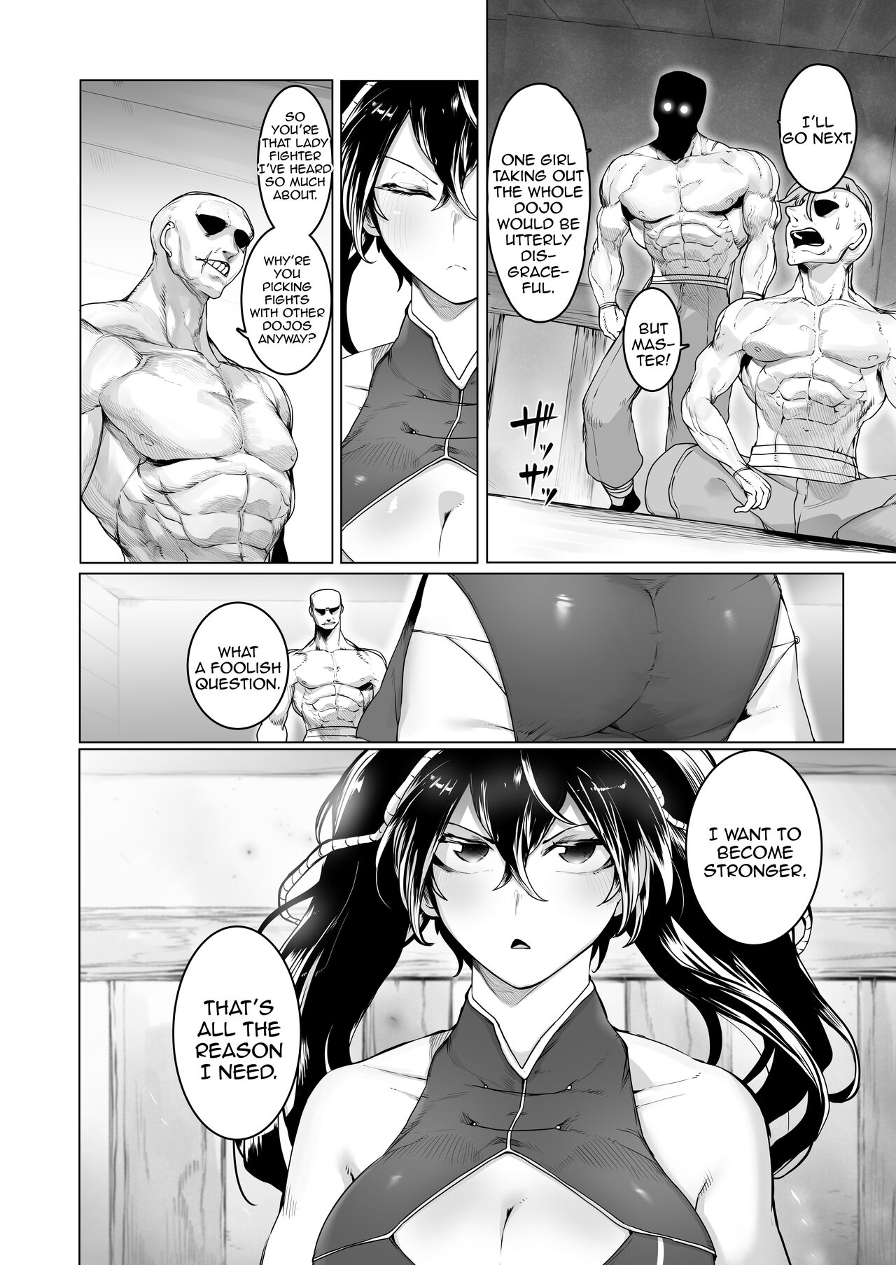A Martial Artist’s Defeat ~Bondage, Drugs, and Forced Orgasms~ page 3 full