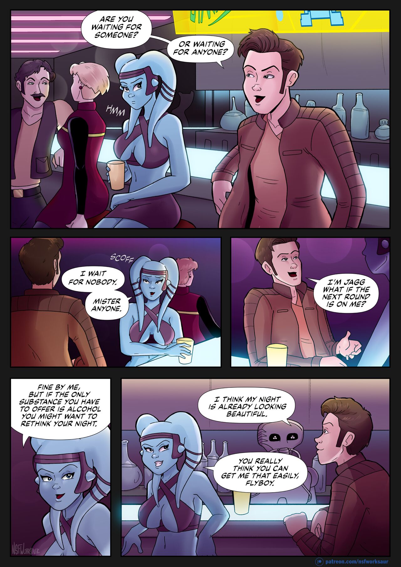 Dyra Nett 02: Last Night Stand page 6 full