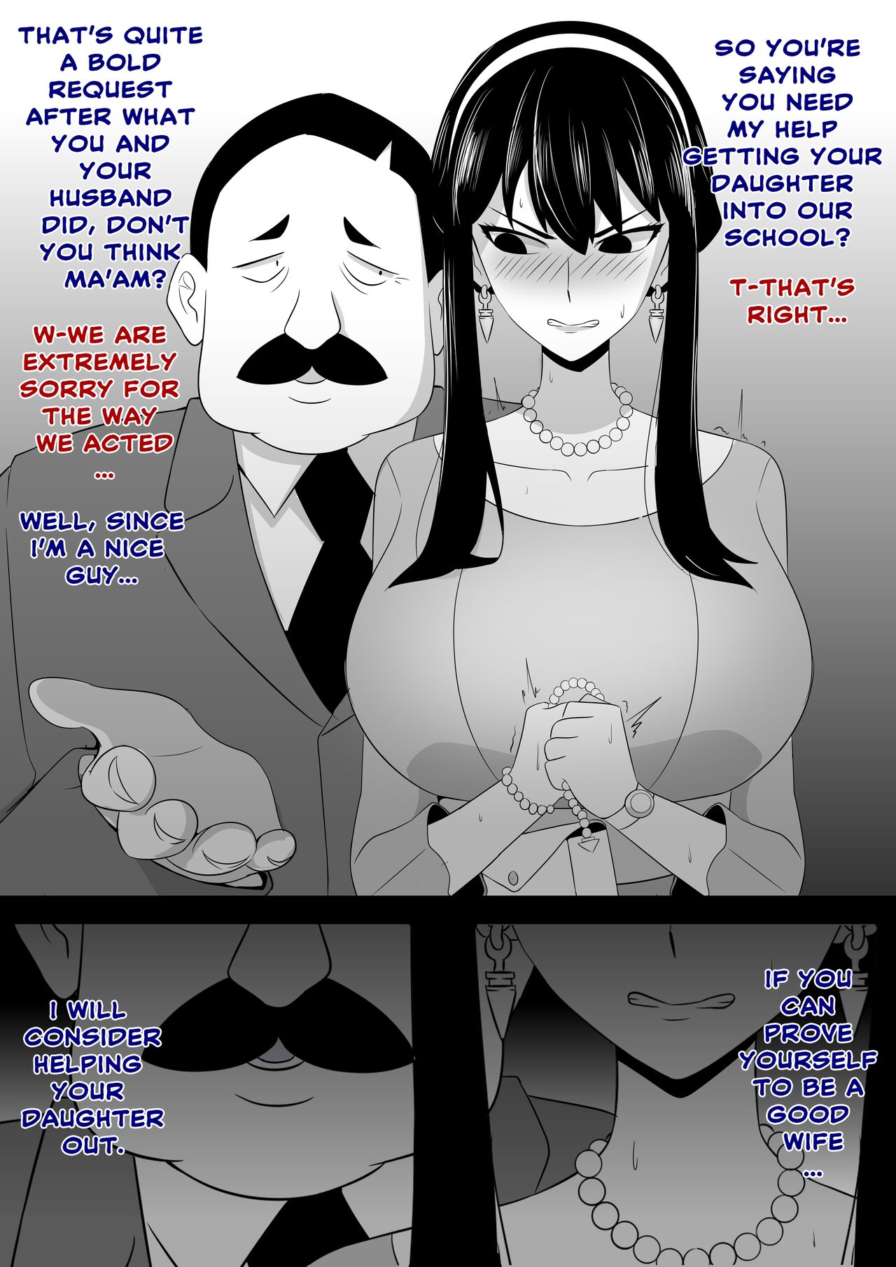Yor-san x Swan-sensei page 1 full