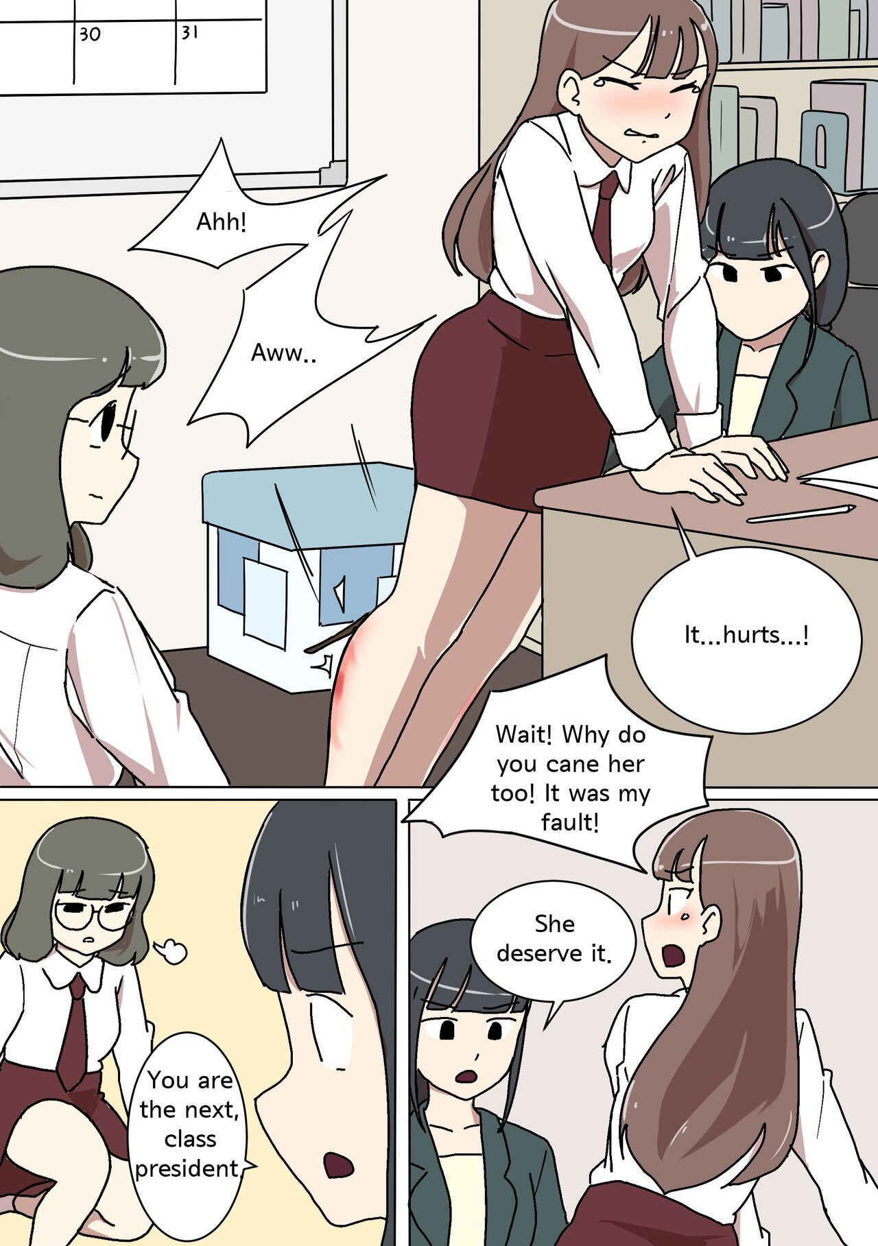 My Spanking Friends Vol. 10 page 4 full