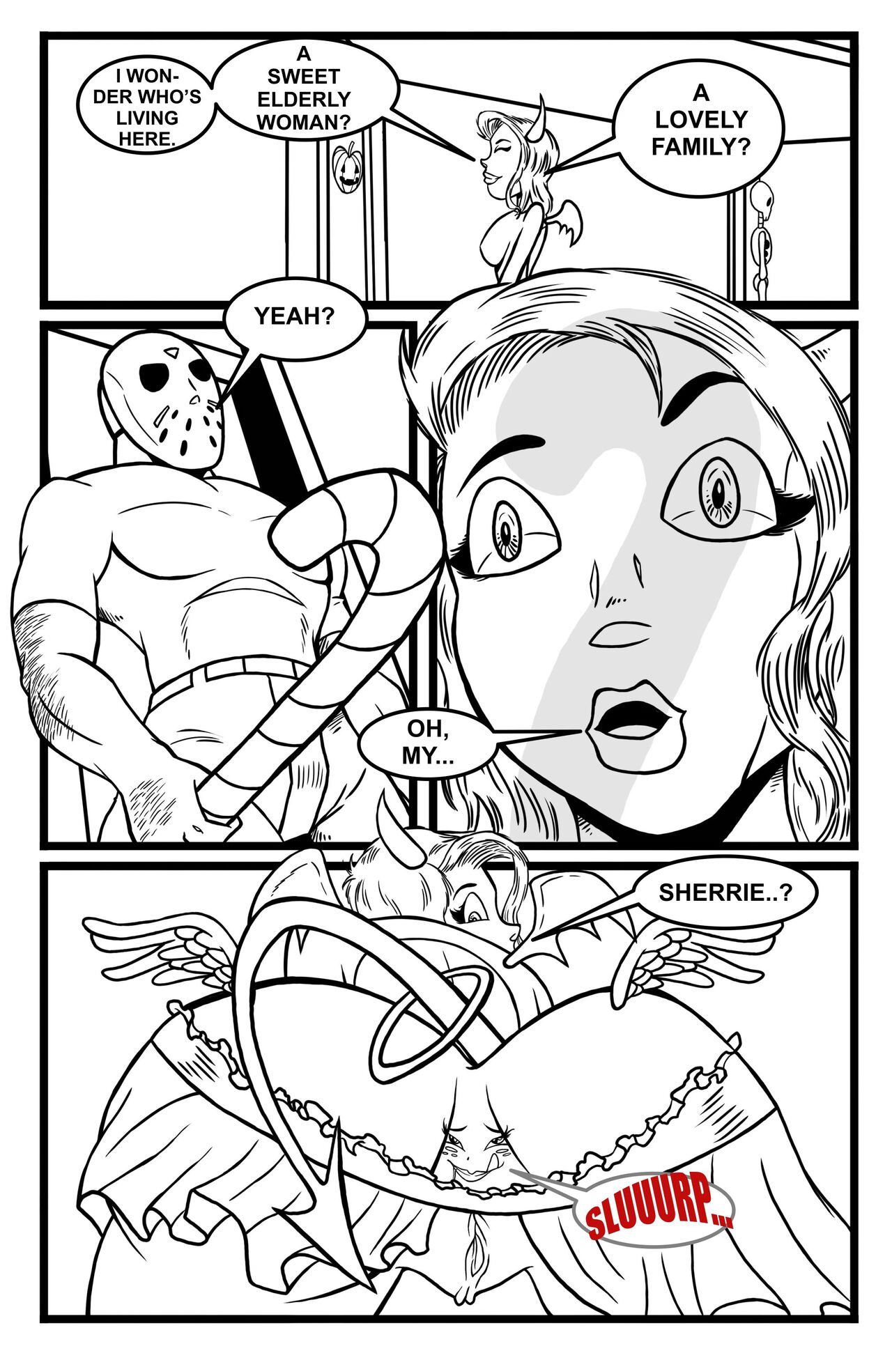 Maxi and Sherrie Camille Halloween Special page 10 full