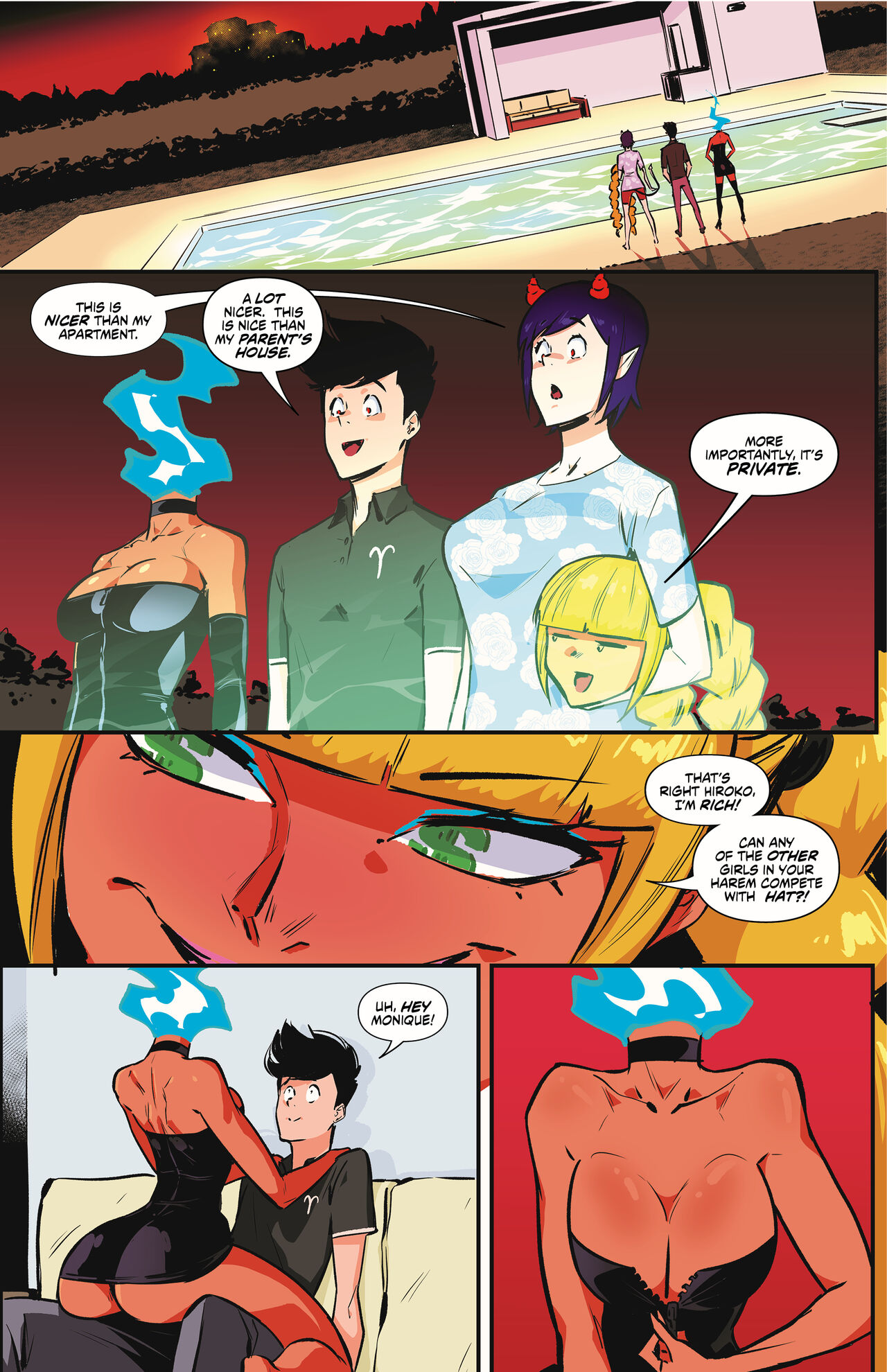 Monster Girl Academy #17 page 5 full