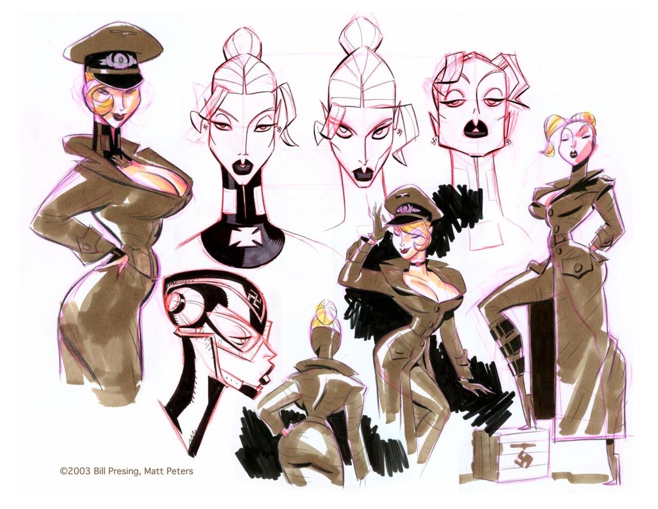 Rex Steele: Nazi Smasher - Greta Schultz Art + Screenshots + Comic Panels + Upscaled Screenshots page 6 full