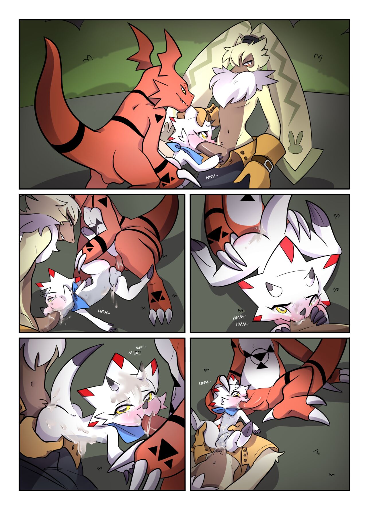 Digimon ghost game comic page 2 full