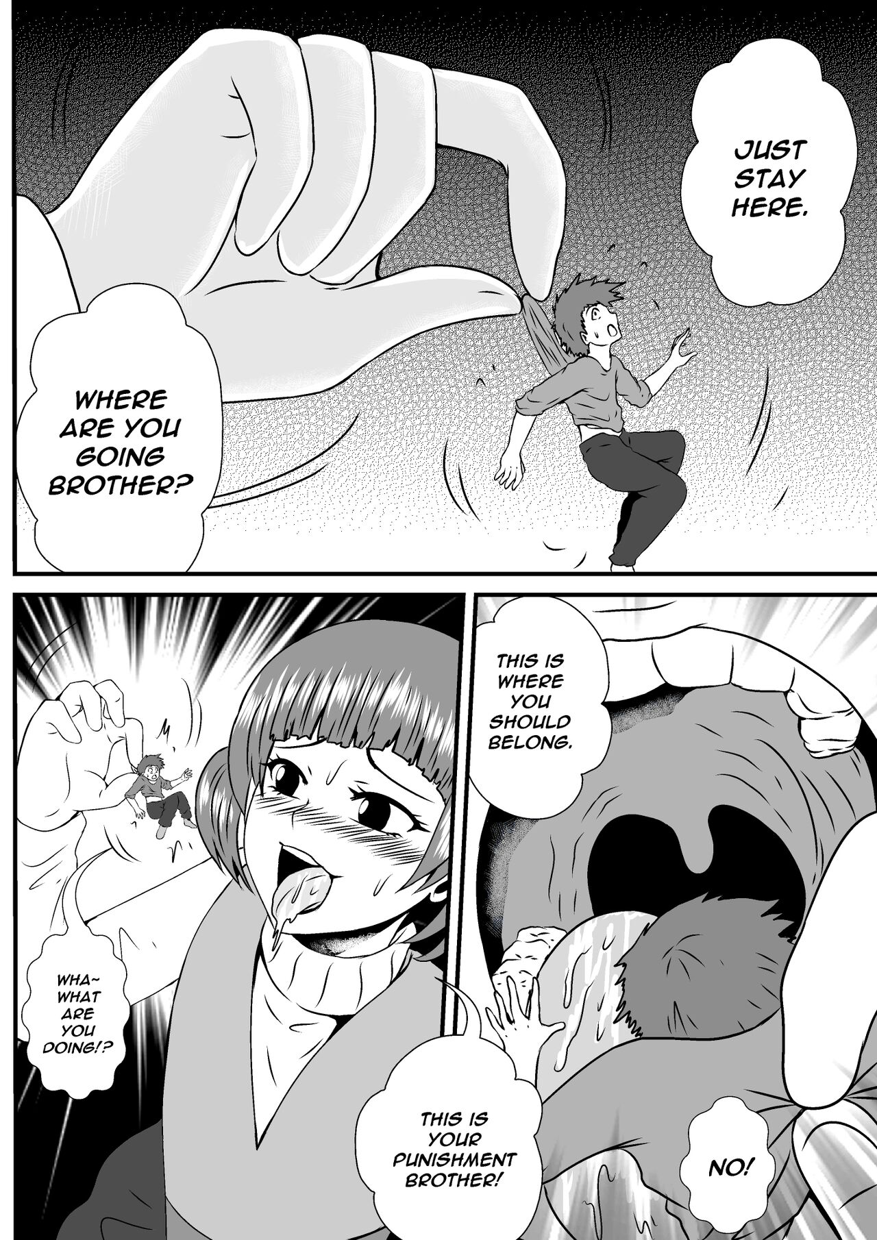 Shin Megami Tensei Vore comic page 3 full