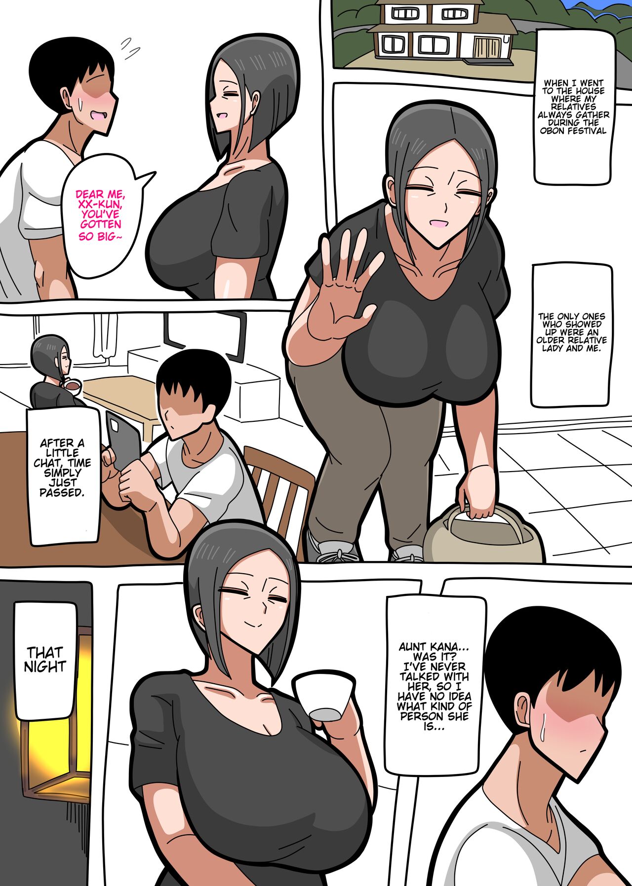 42 Year Old Aunt - Page 1 - IMHentai