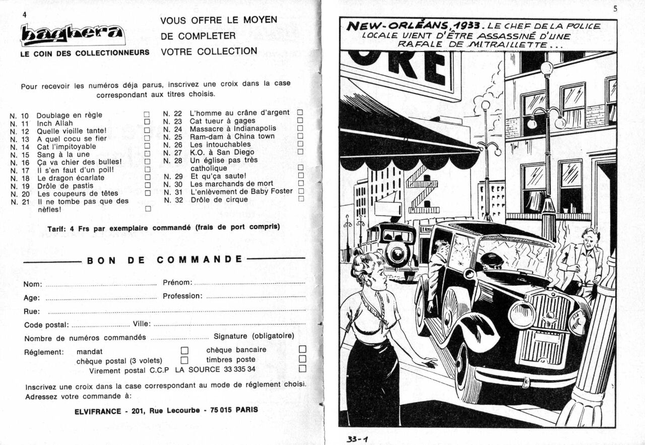 PFA - Elvifrance - Baghera #33 Cat contre le Ku Klux Klan page 3 full