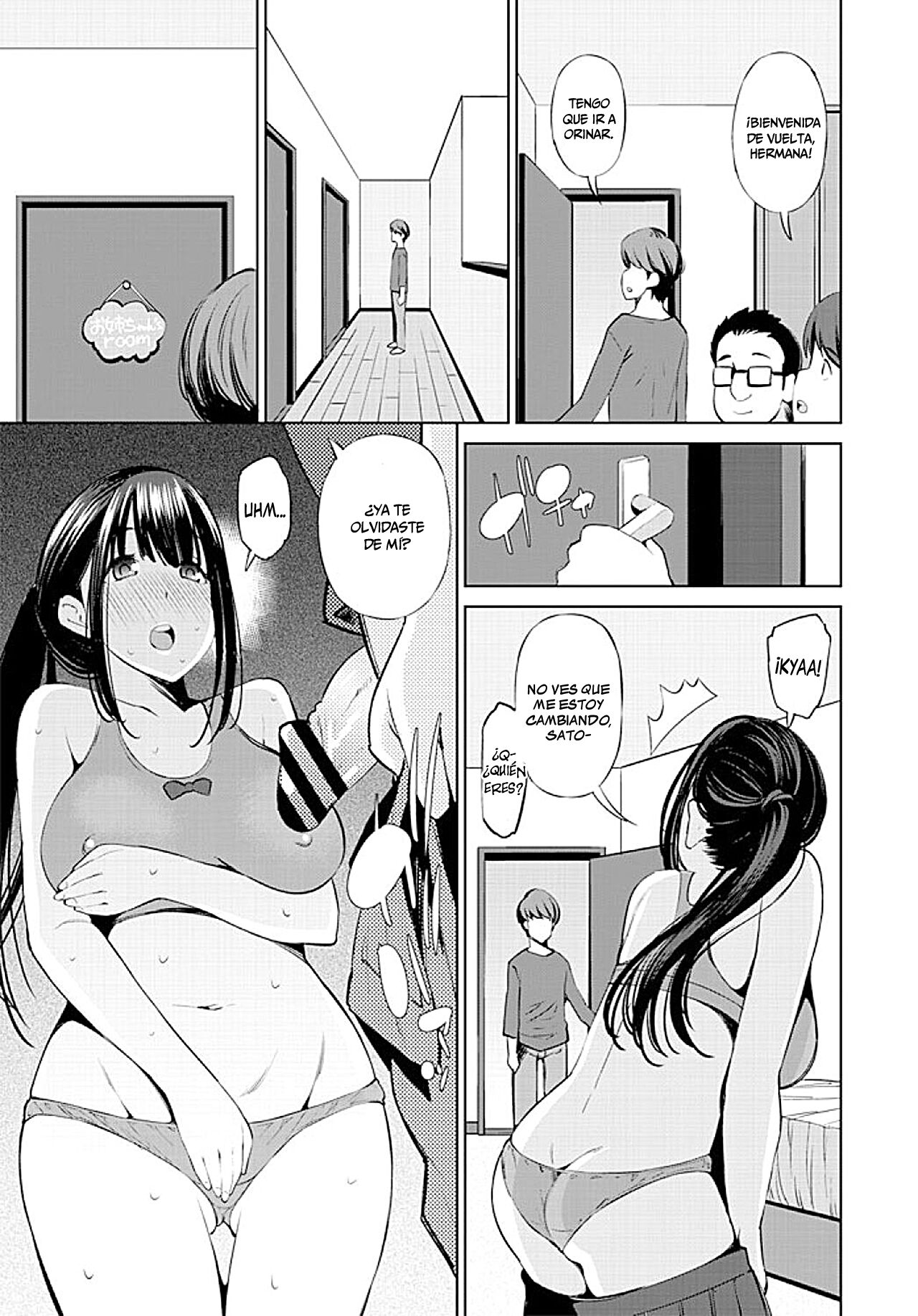 Tomodachi no Nee-chan ga Pinsarojo Datta Ken | La Hermana de mi Amigo Trabaja en un Salón Rosa page 9 full