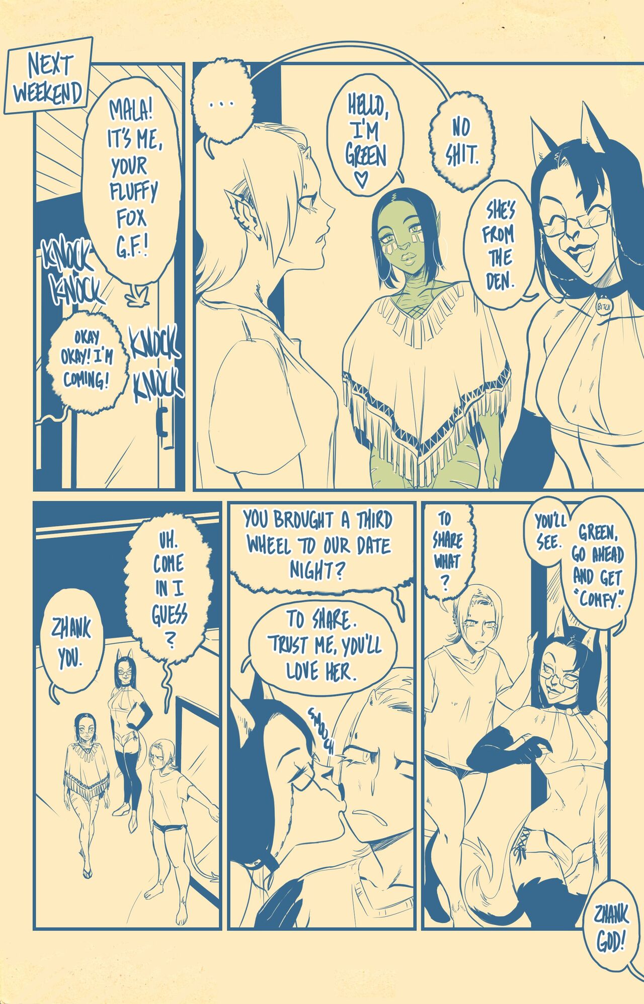 Crossover Comic page 3 full