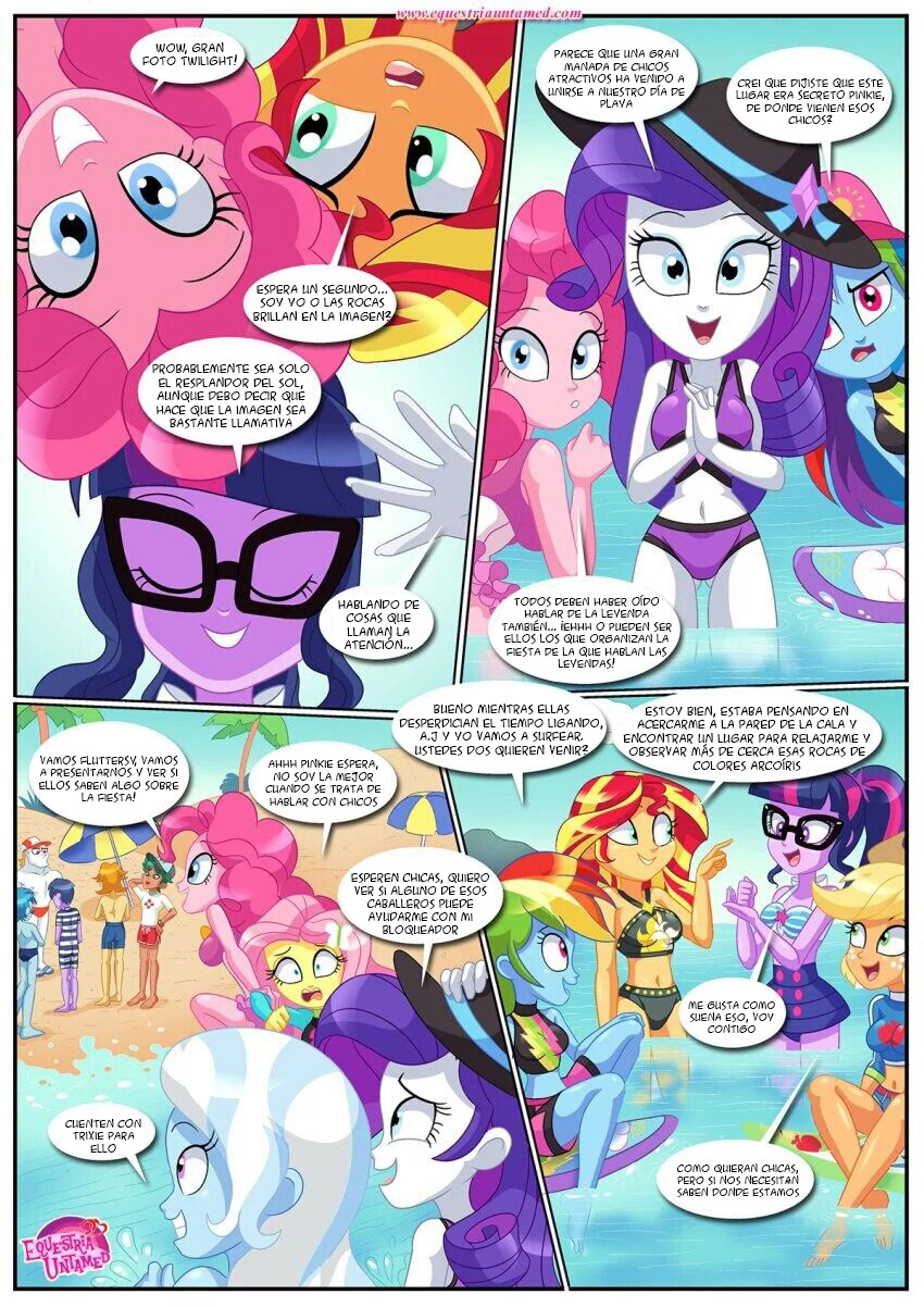 Party at Rainbow Cover page 4 full