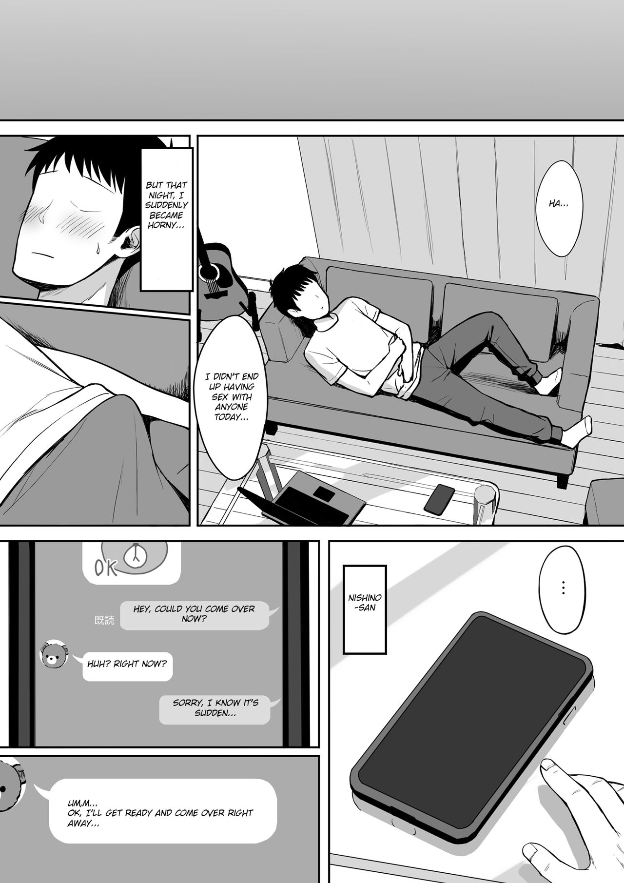 Otoko no Kazu ga 10-bun no 1 ni Natta Sekai de Shitai Houdai 2 | I wanna fuck a lot in a world where males are a tenth of the population! 2 page 8 full