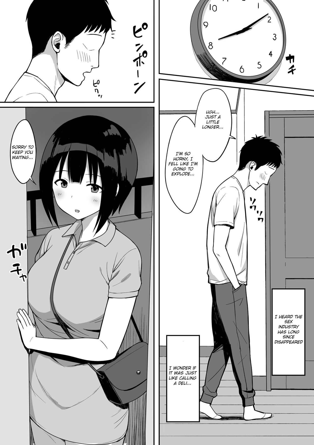 Otoko no Kazu ga 10-bun no 1 ni Natta Sekai de Shitai Houdai 2 | I wanna fuck a lot in a world where males are a tenth of the population! 2 page 9 full