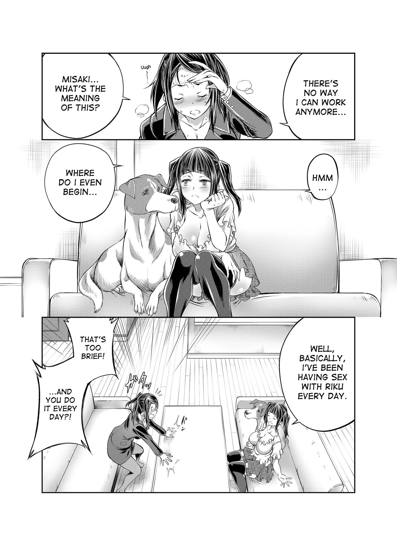 Musume no Kareshi wa Wan-chan! Okaasan Yurushimasen! My Daughter's Boyfriend is a dog. As her mother, I won't allow it! page 6 full