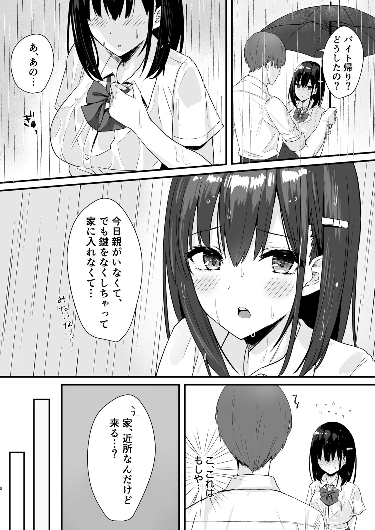 Konbini joshi-kō-sei～ watakushi ga atatamemashō ka～ page 8 full