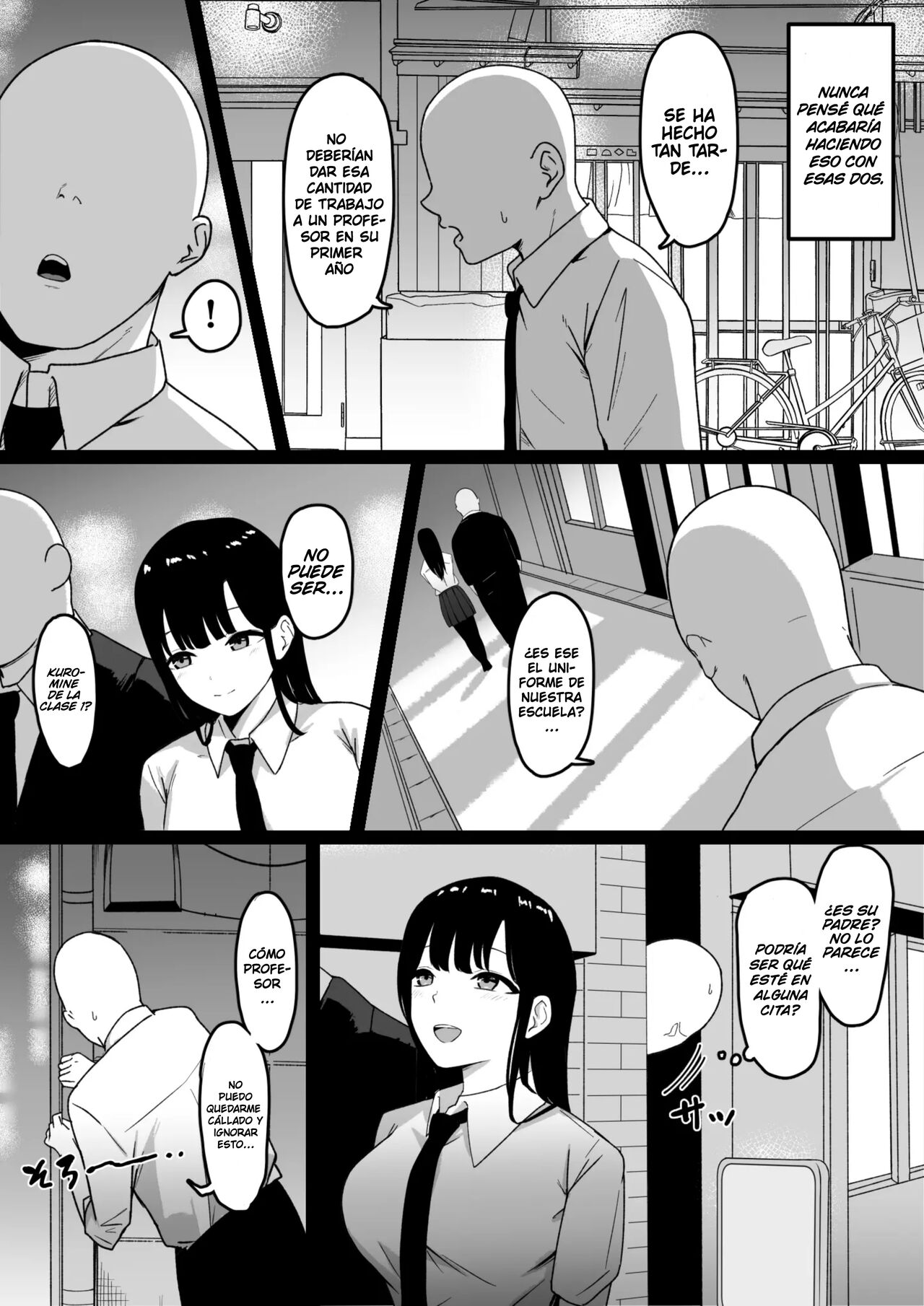 Inran Gakusei Kuromine-san to Shirosaki-san | Lewd Students ~The Temptations of Kuromine & Shirosaki~ page 6 full