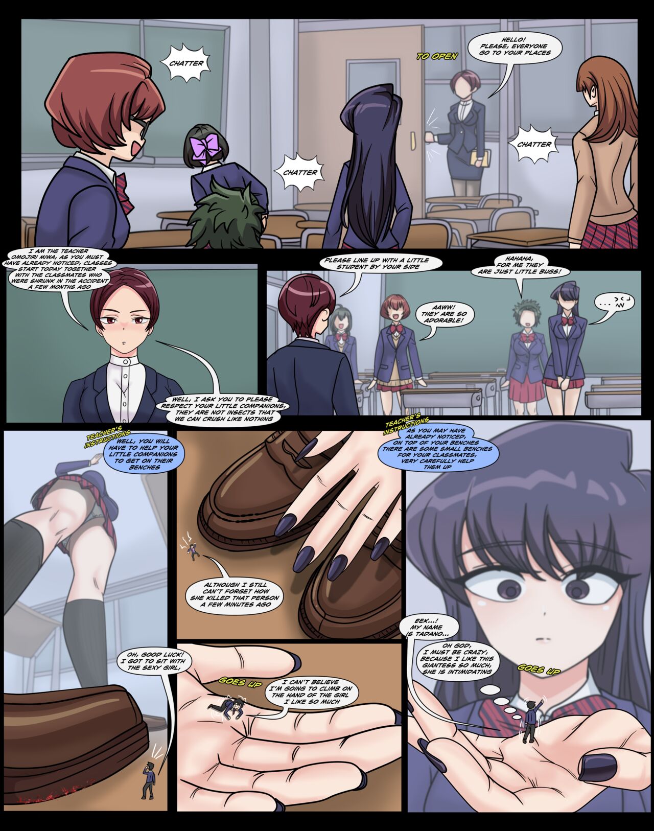 Komi Alternate Universe page 3 full