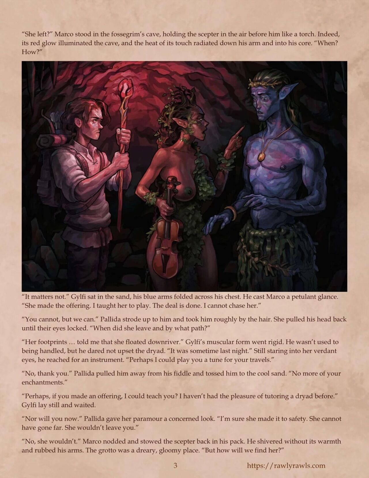 The Enchanted Scepter  - 5 - english page 3 full