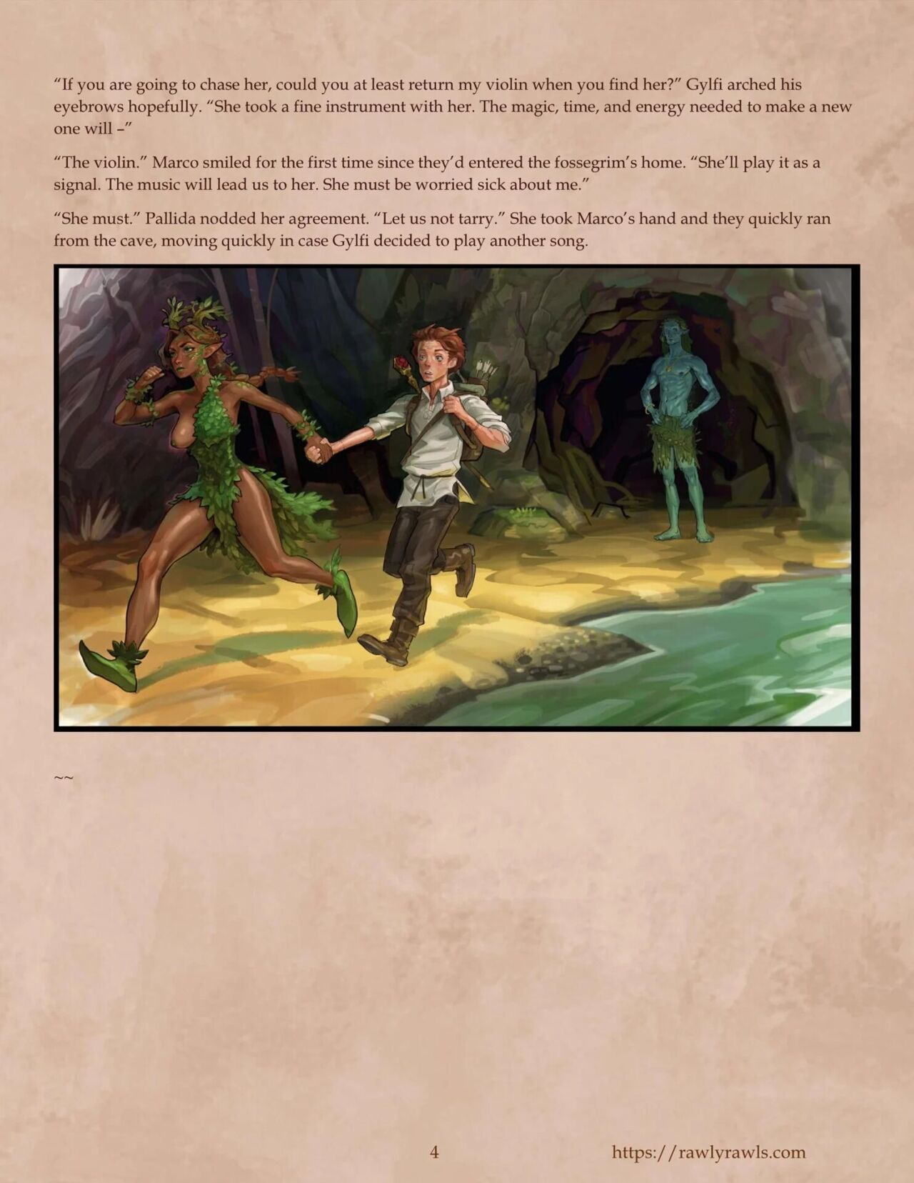 The Enchanted Scepter  - 5 - english page 4 full
