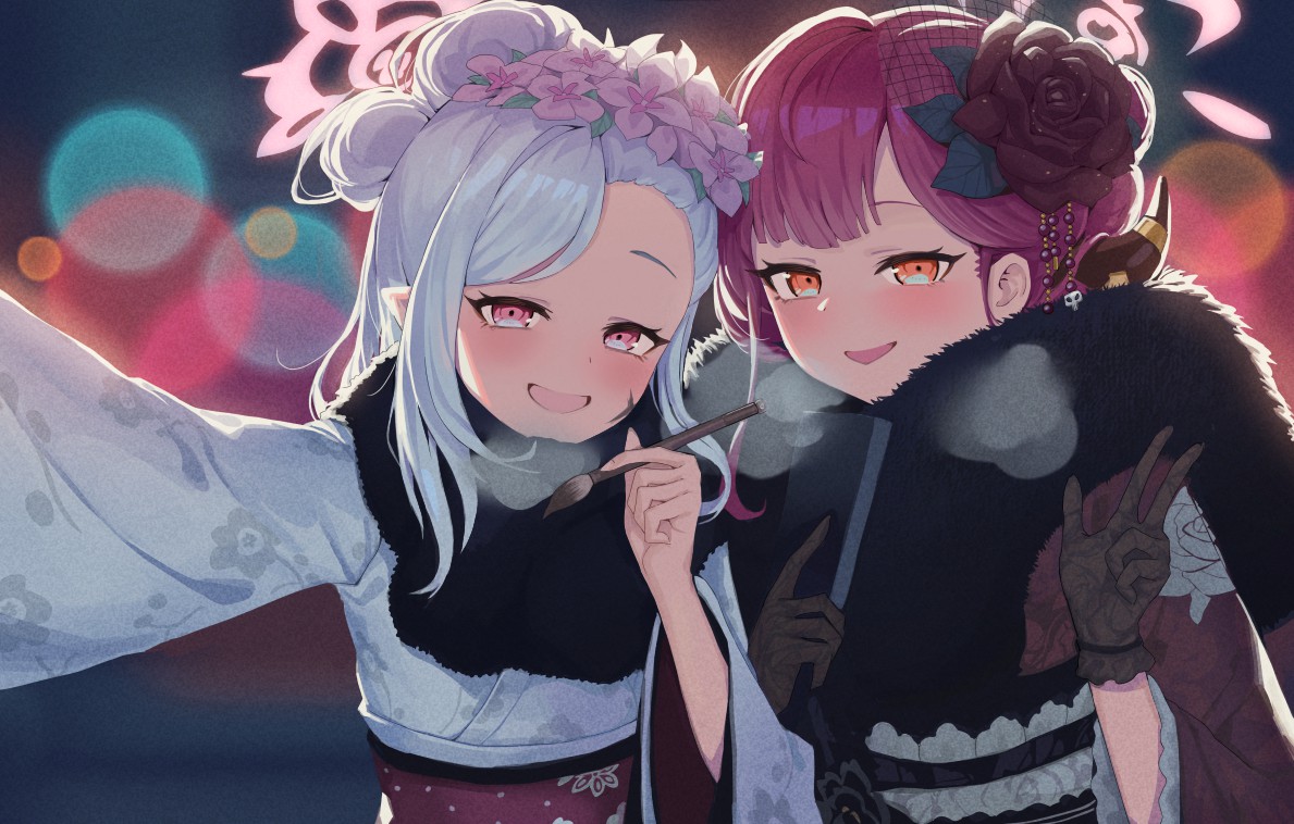 Mutsuki and Aru Festival New Year Clothes - Cunny  Archive page 10 full