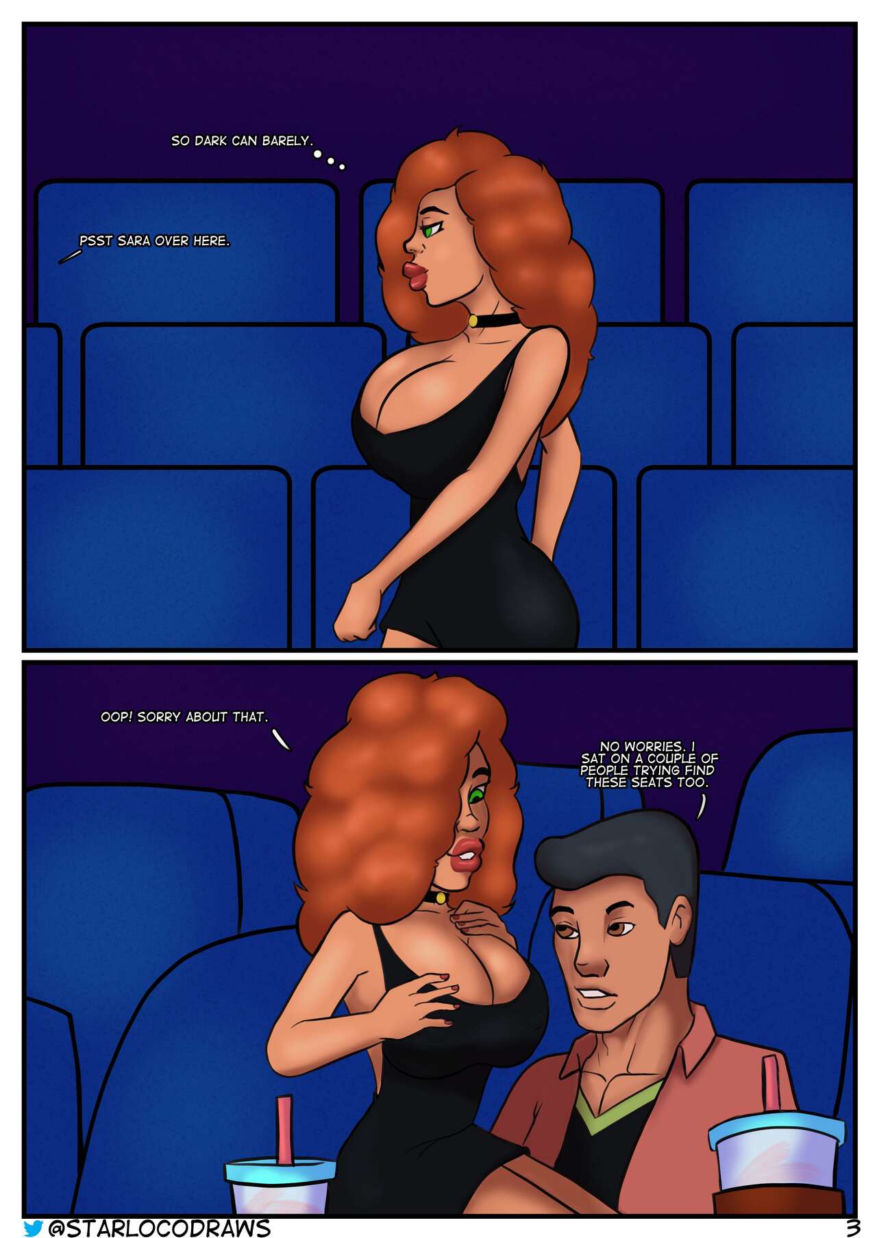 Professor's Big Date page 4 full