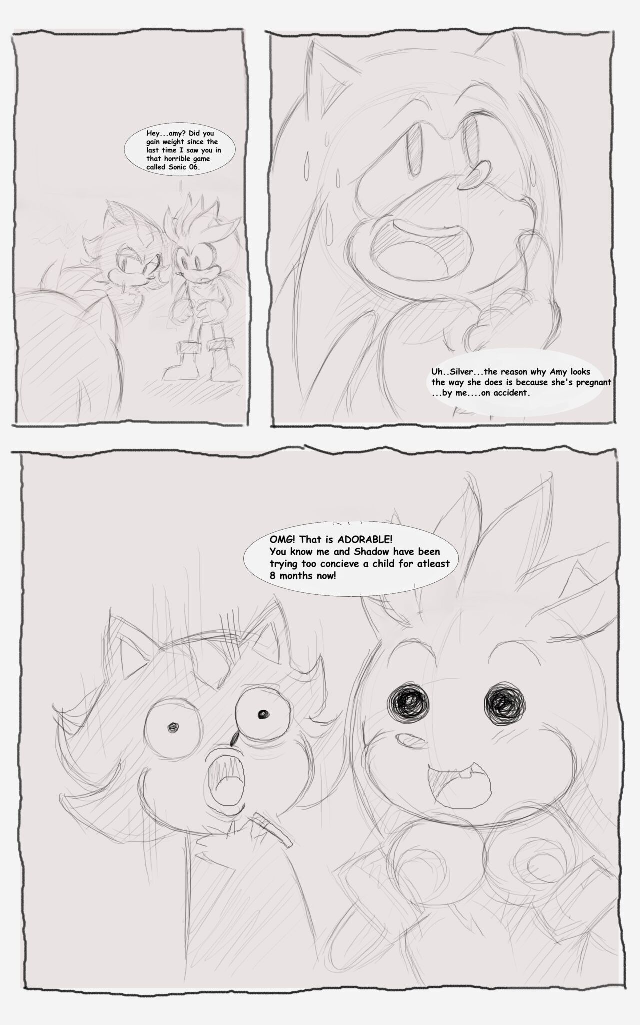 Sonic Got Amy Pregnant page 3 full