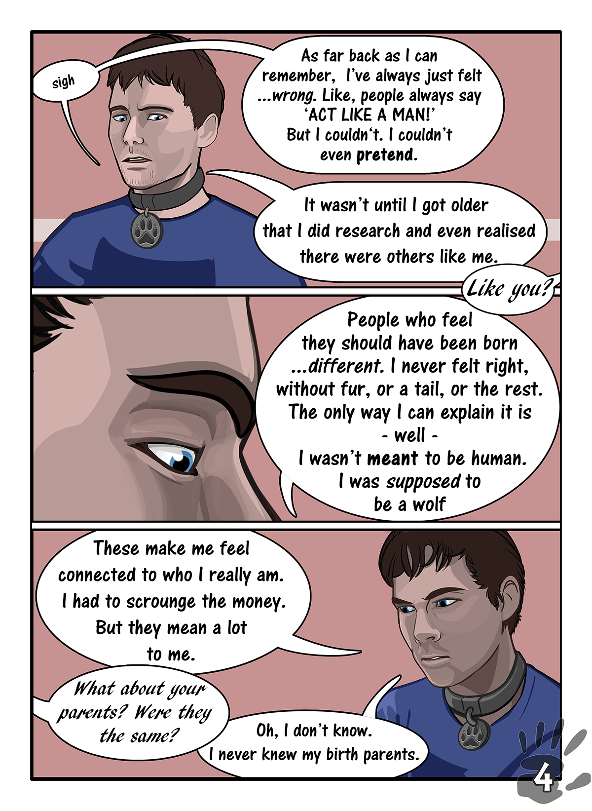 Wolf's Journey page 4 full