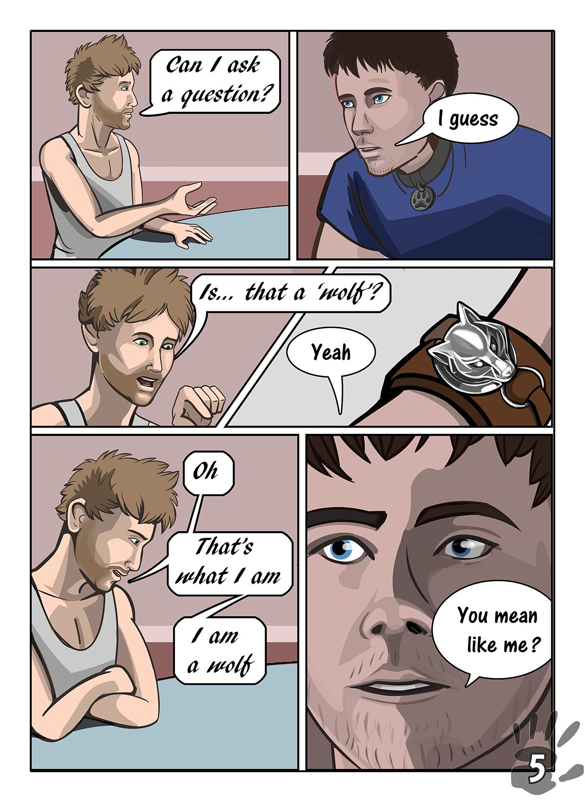 Wolf's Journey page 5 full