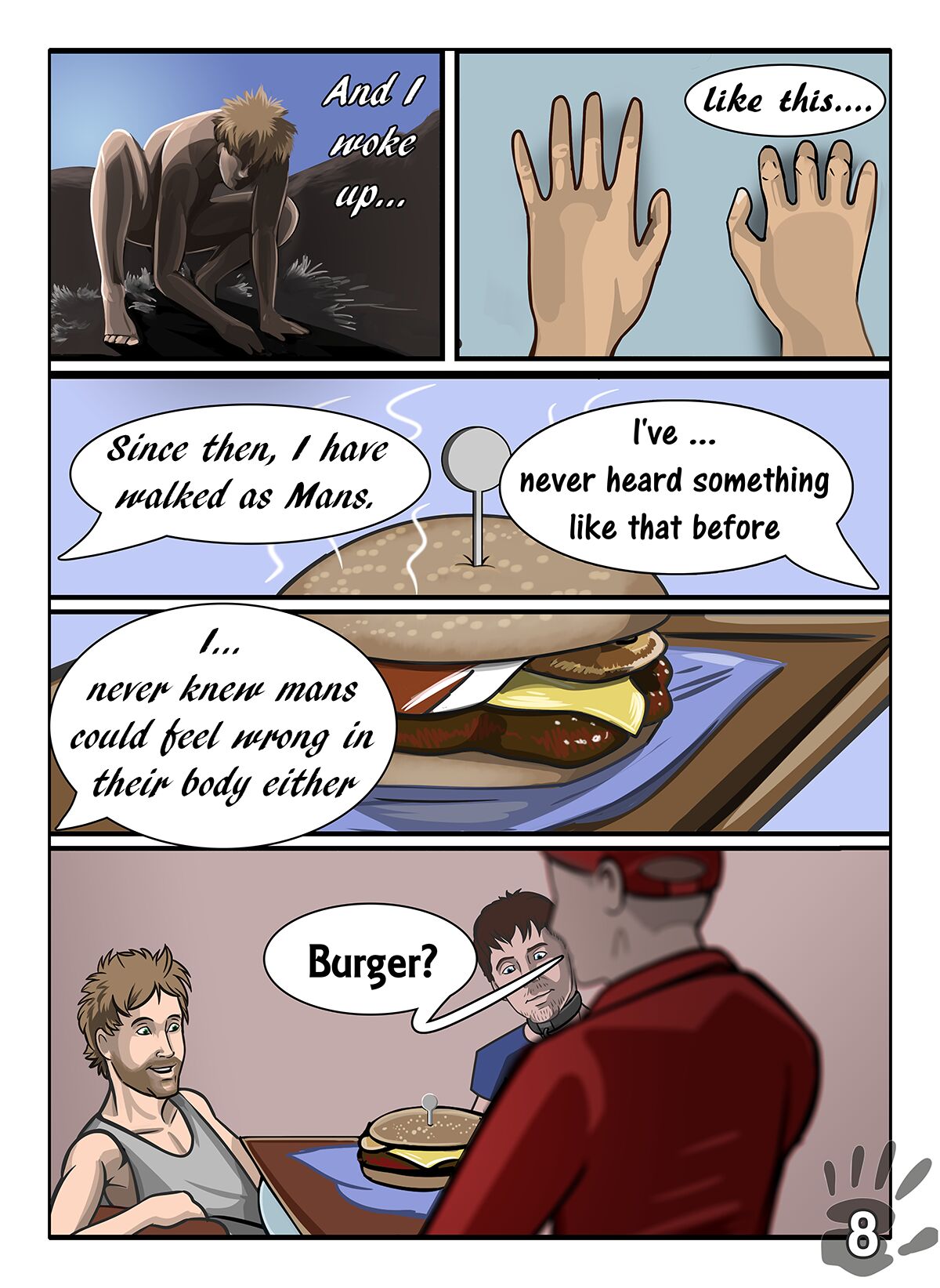 Wolf's Journey page 8 full