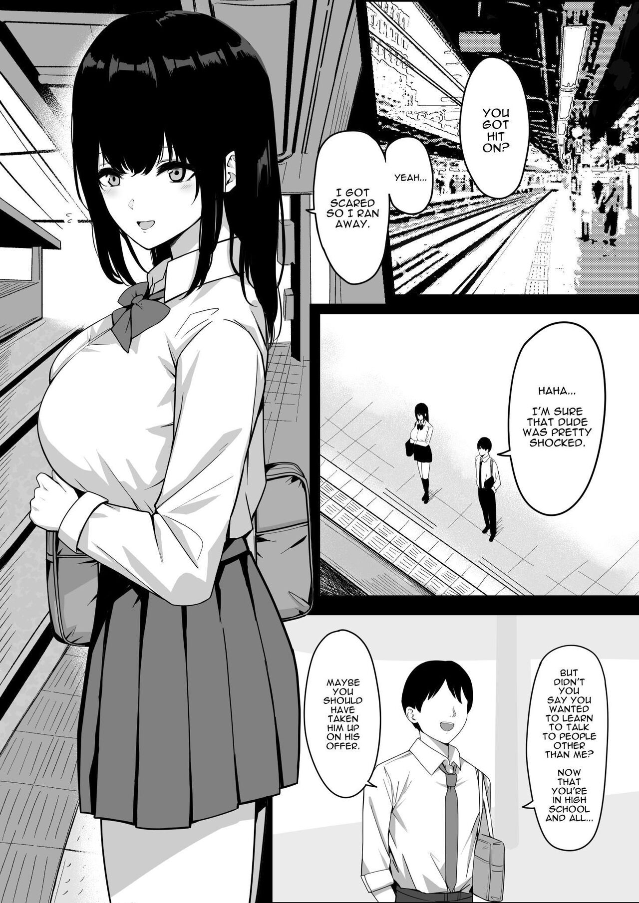 Ore Dake no InCha Osananajimi ga Otosarechau! My introverted childhood friend gets corrupted page 4 full