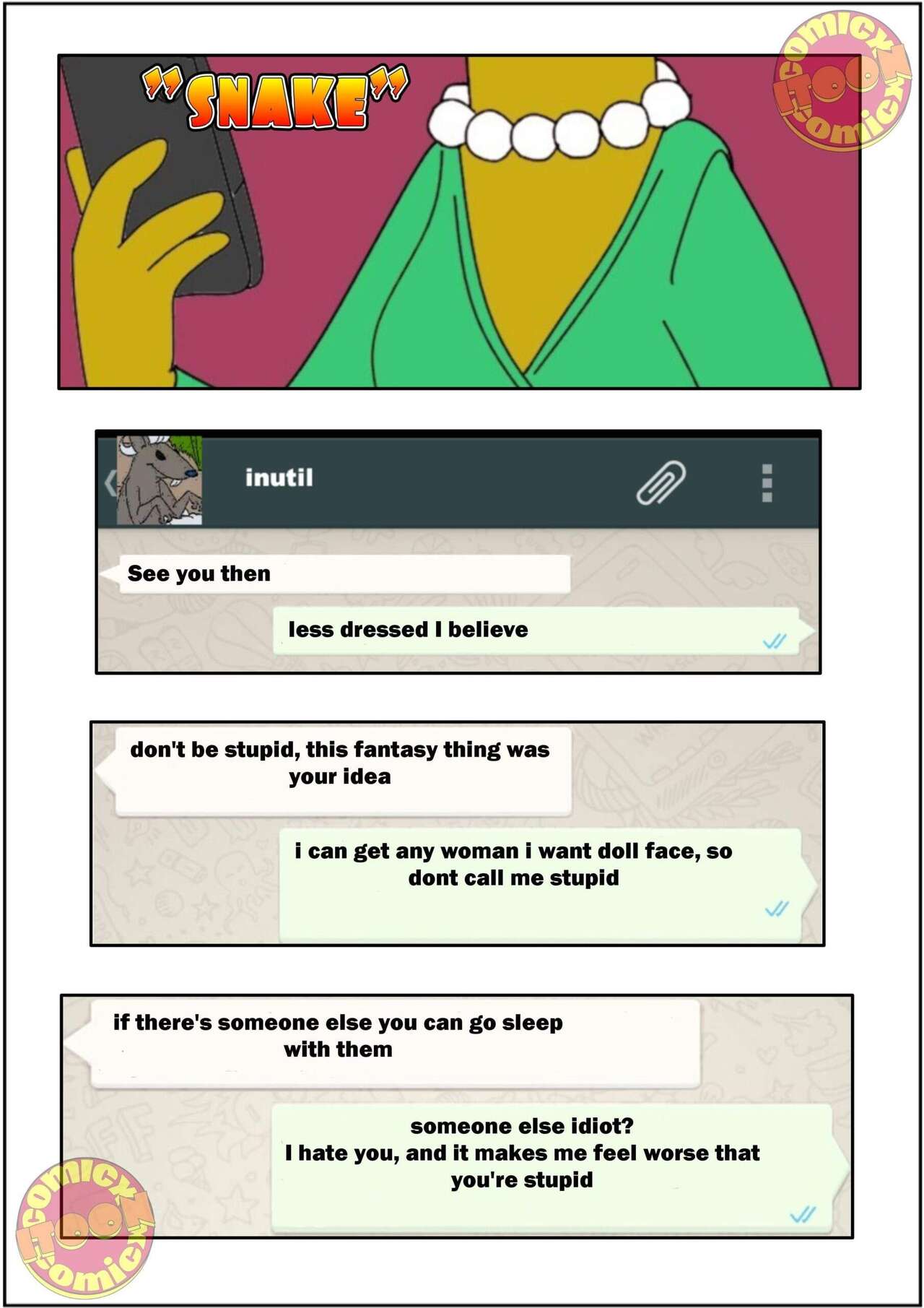Snake 1  Itooneaxxx - english page 1 full