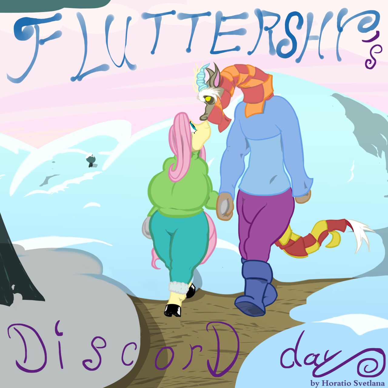 Fluttershy's Discord Day page 1 full