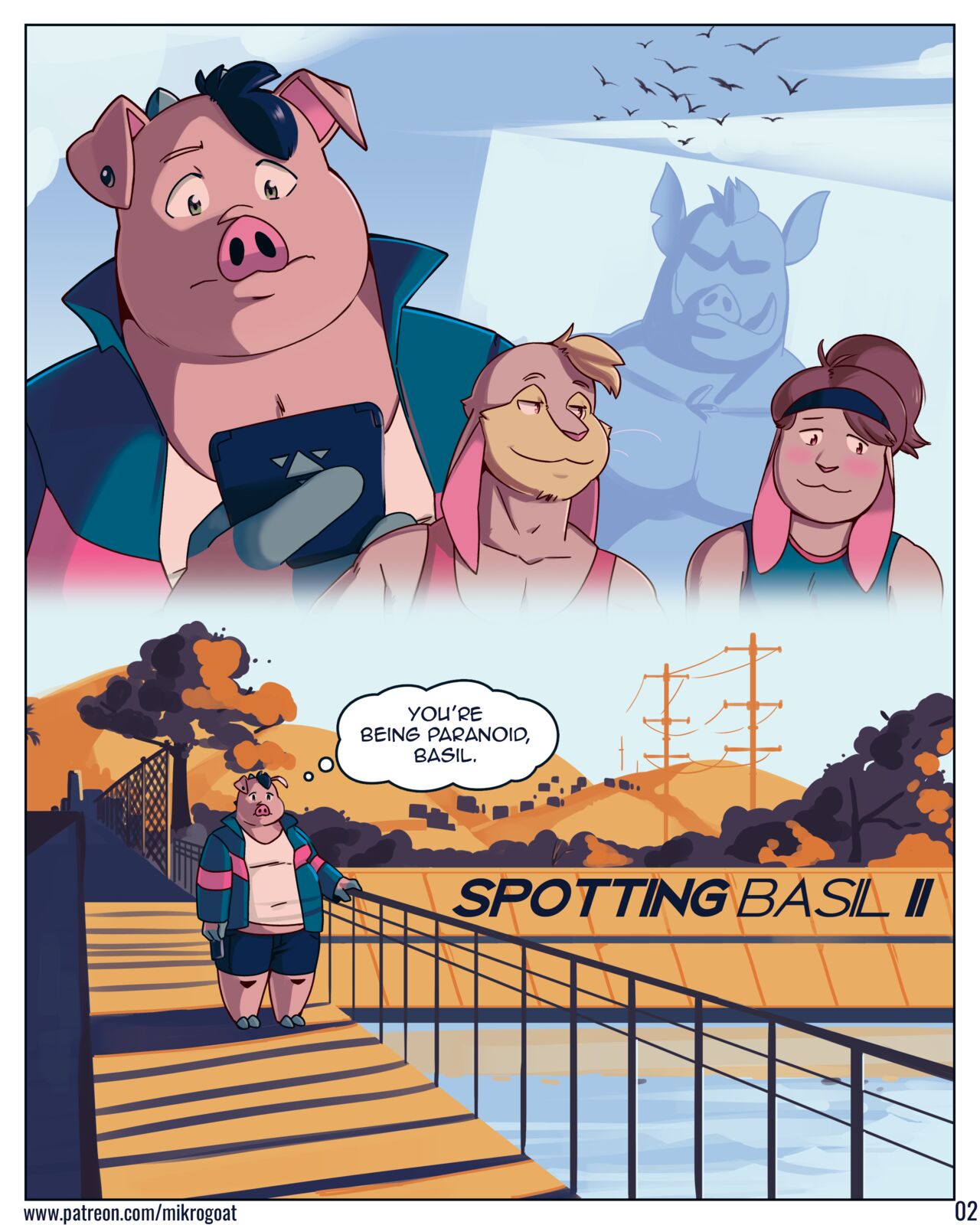 Spotting Basil - Issue 2 page 3 full