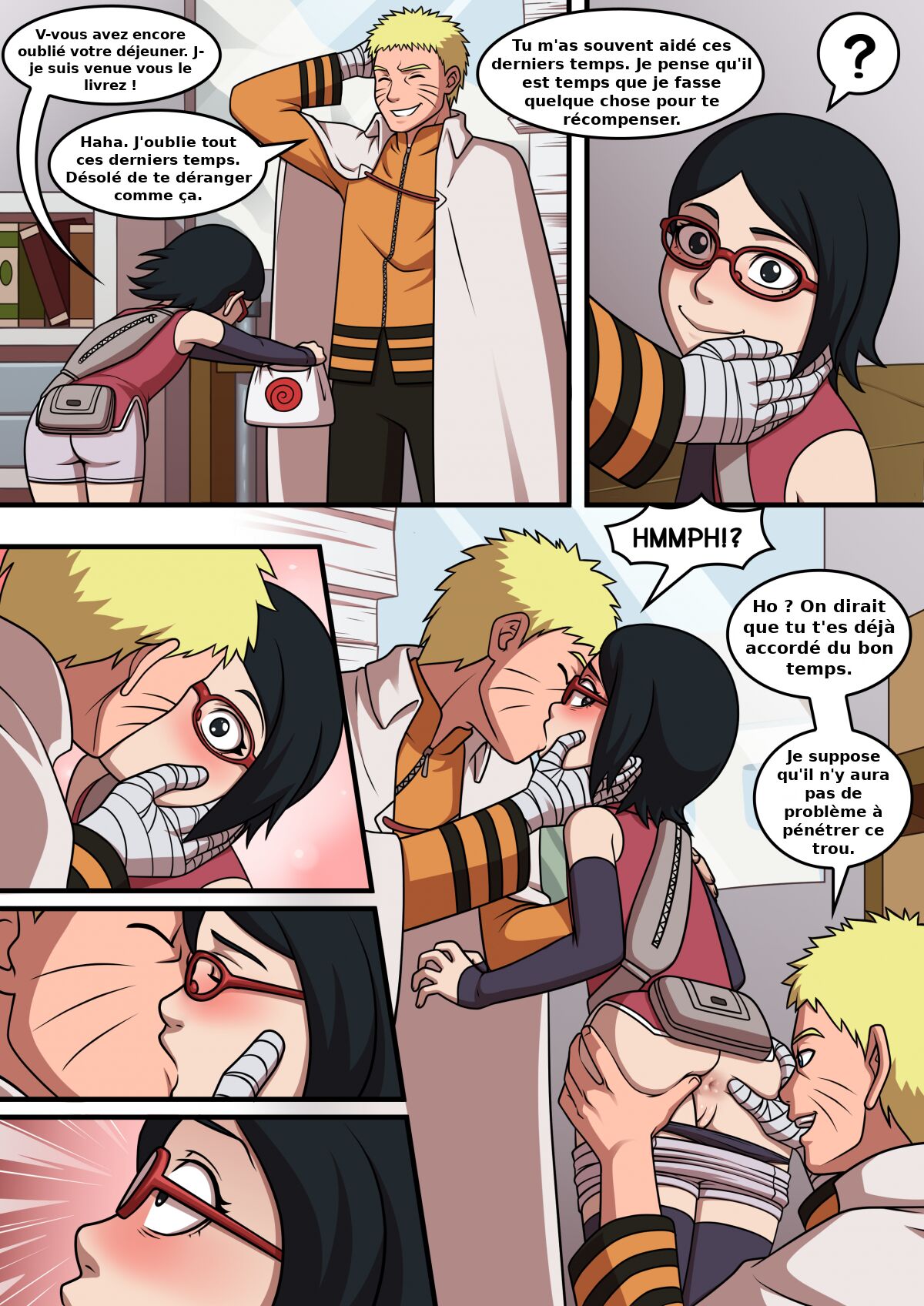 Naruto X Sarada - page 1 full
