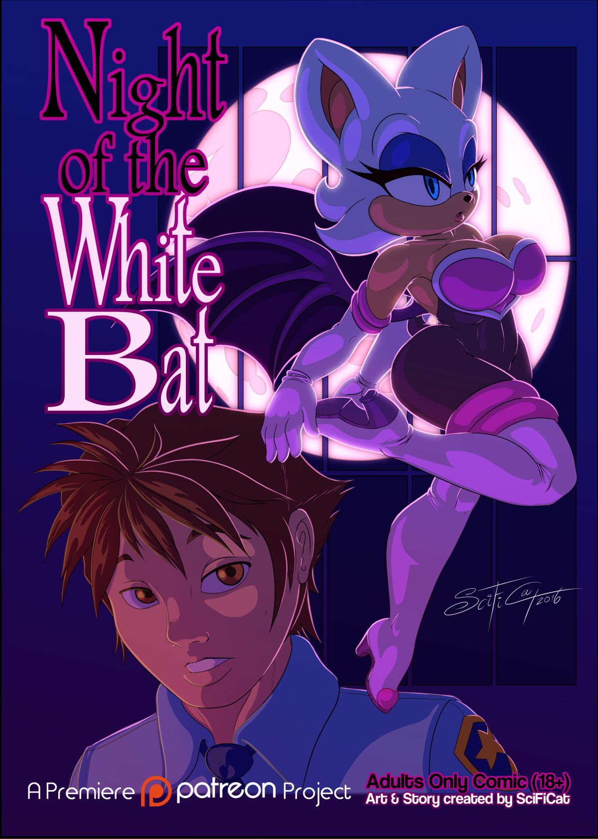 Night of The White Bat page 1 full