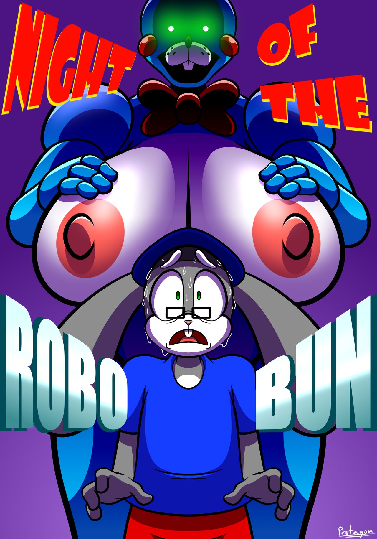 Night of the Robo Bun! page 1 full