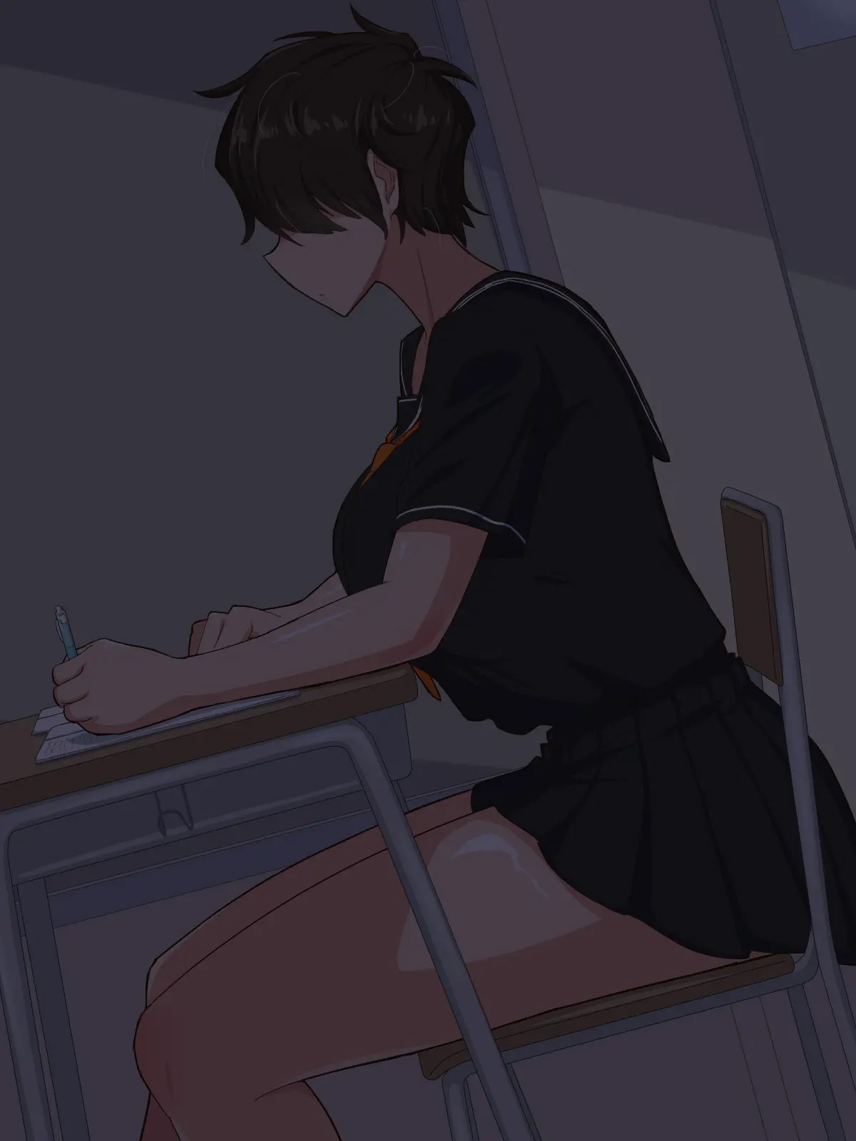 Tonari no Seki no Mekakure Bitch | 옆자리 가린 눈 빗치 page 10 full