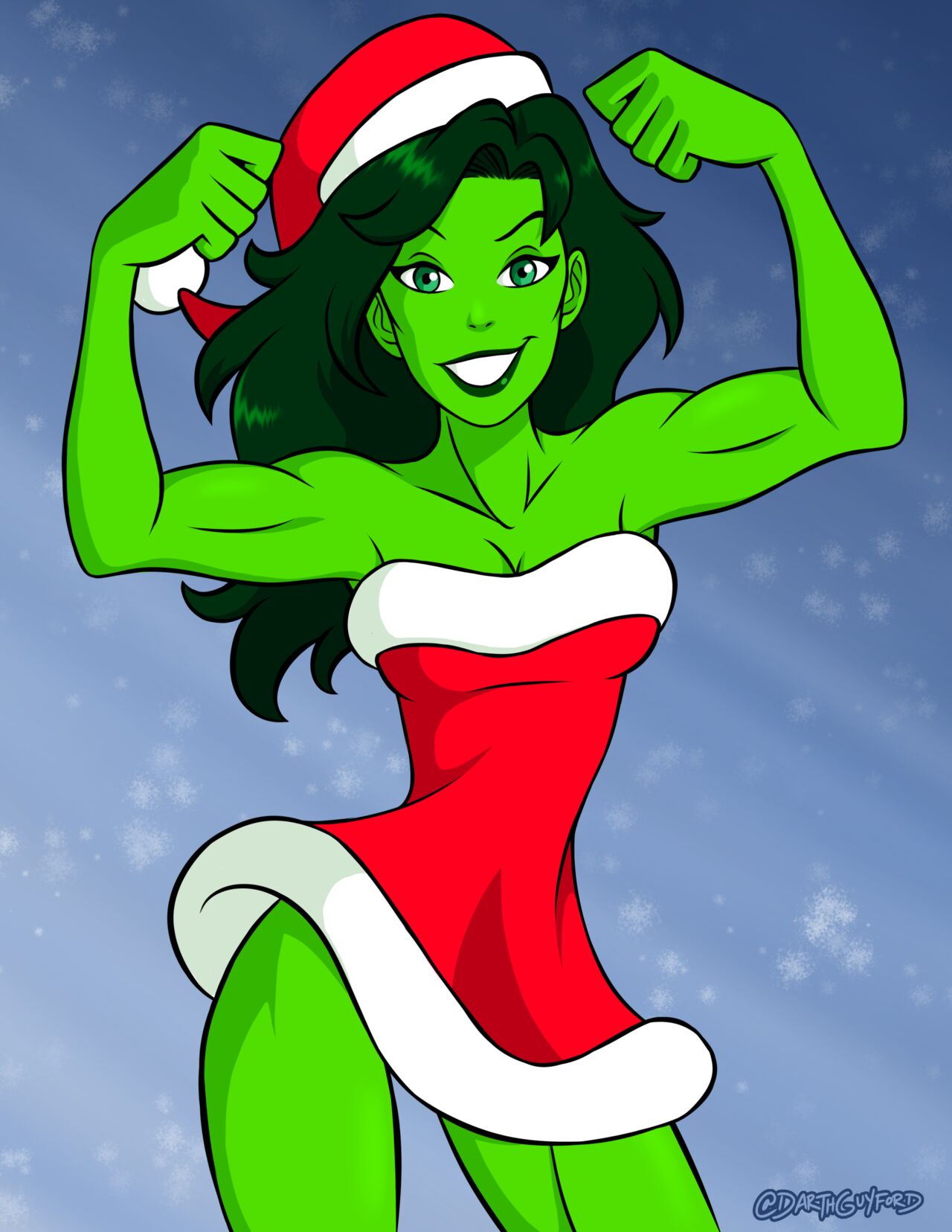 She-Hulk Alternate Pin-Ups page 1 full