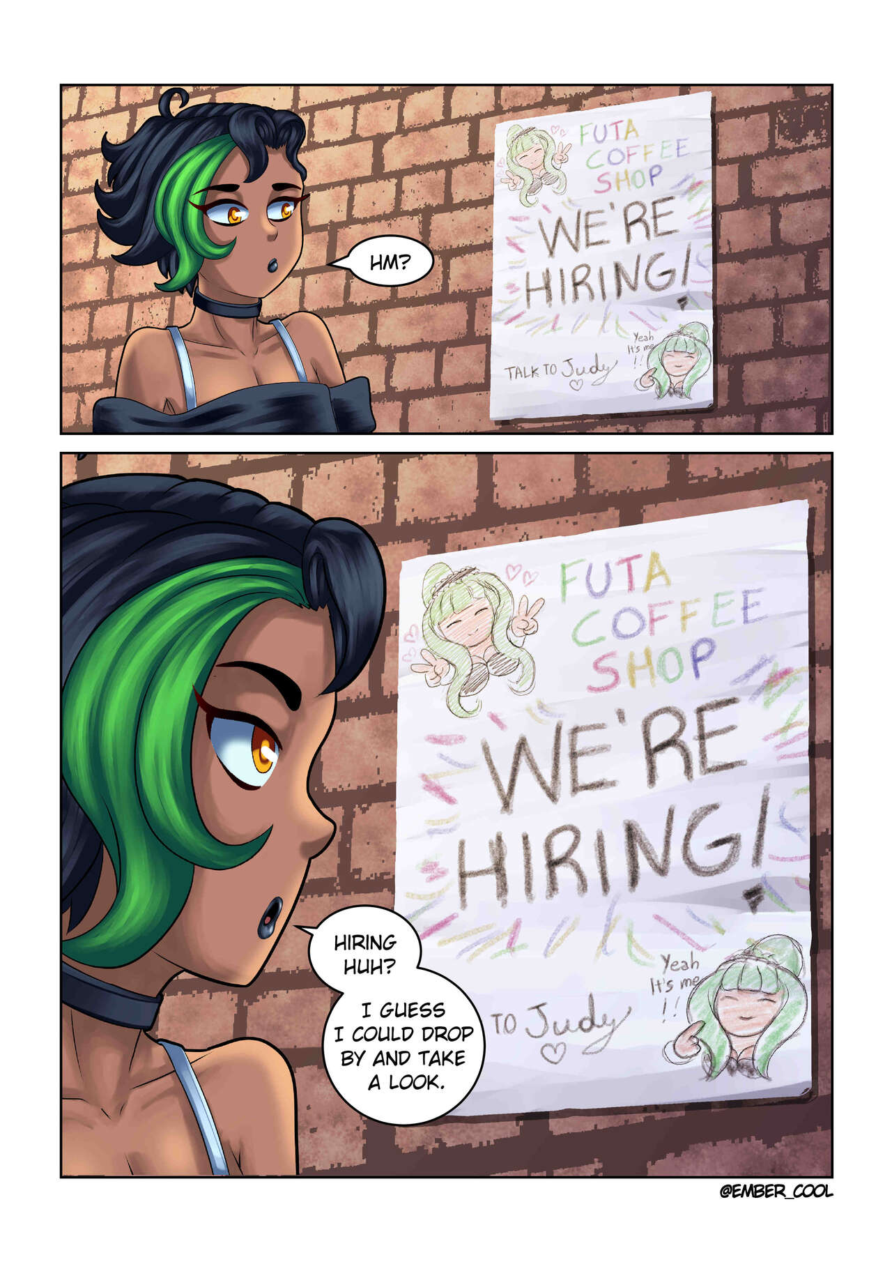 Let's have a NEW employee! page 1 full
